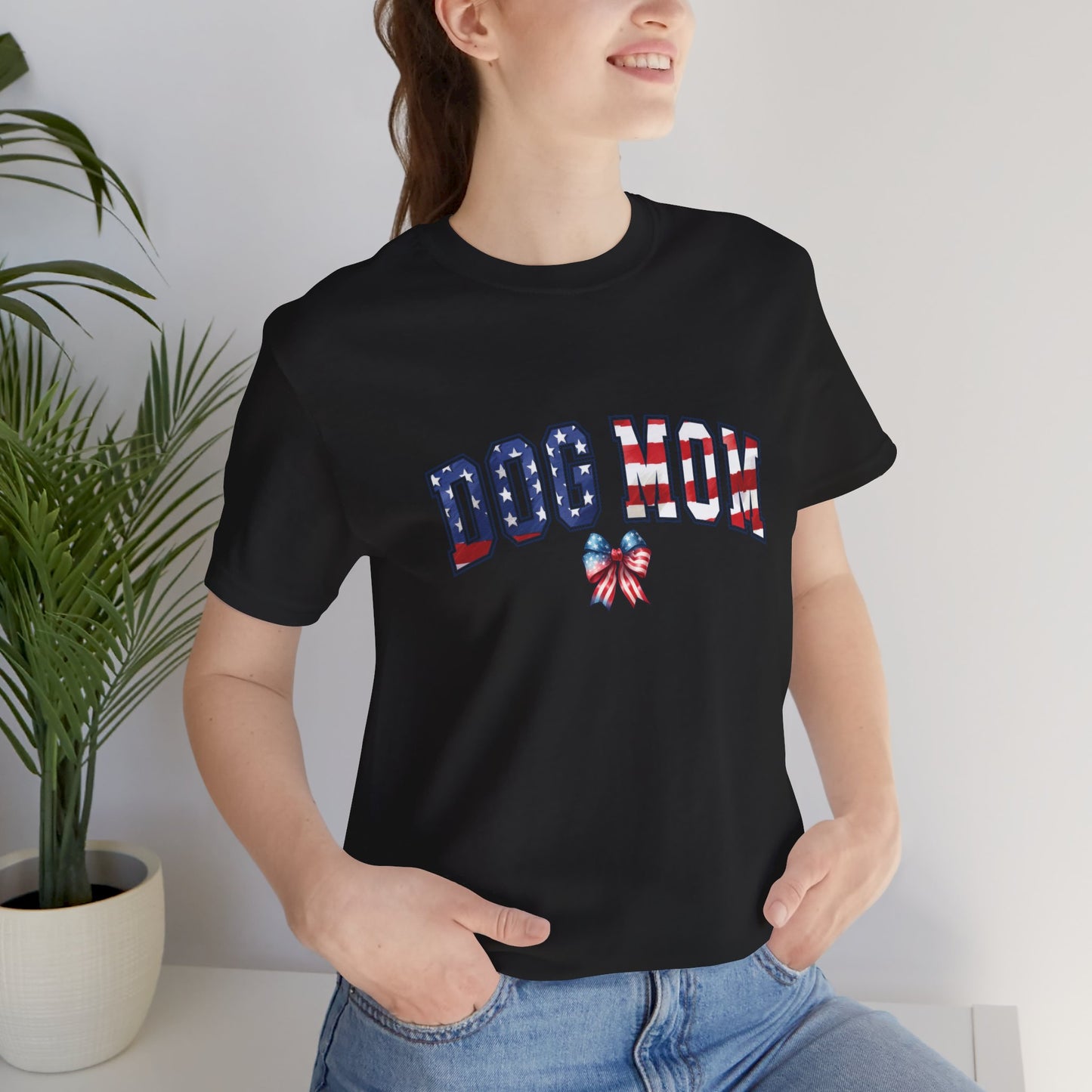 Womans Unisex Dog Mon Jersey Short Sleeve Tee