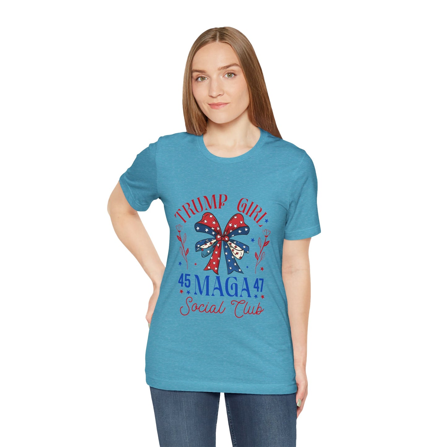 Trump Girl Mega Unisex Jersey Short Sleeve Tee