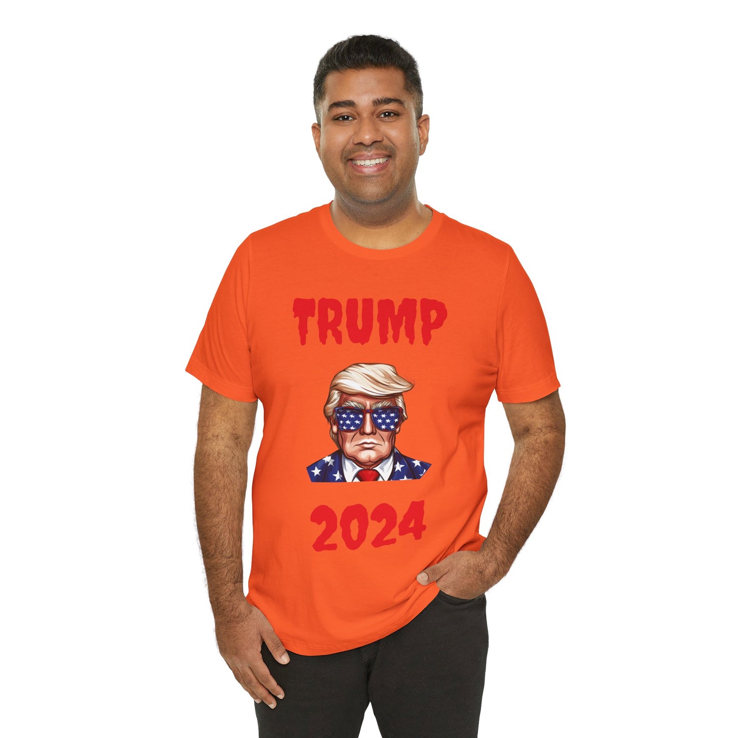 TRUMP 2024 Unisex Jersey Short Sleeve Tee