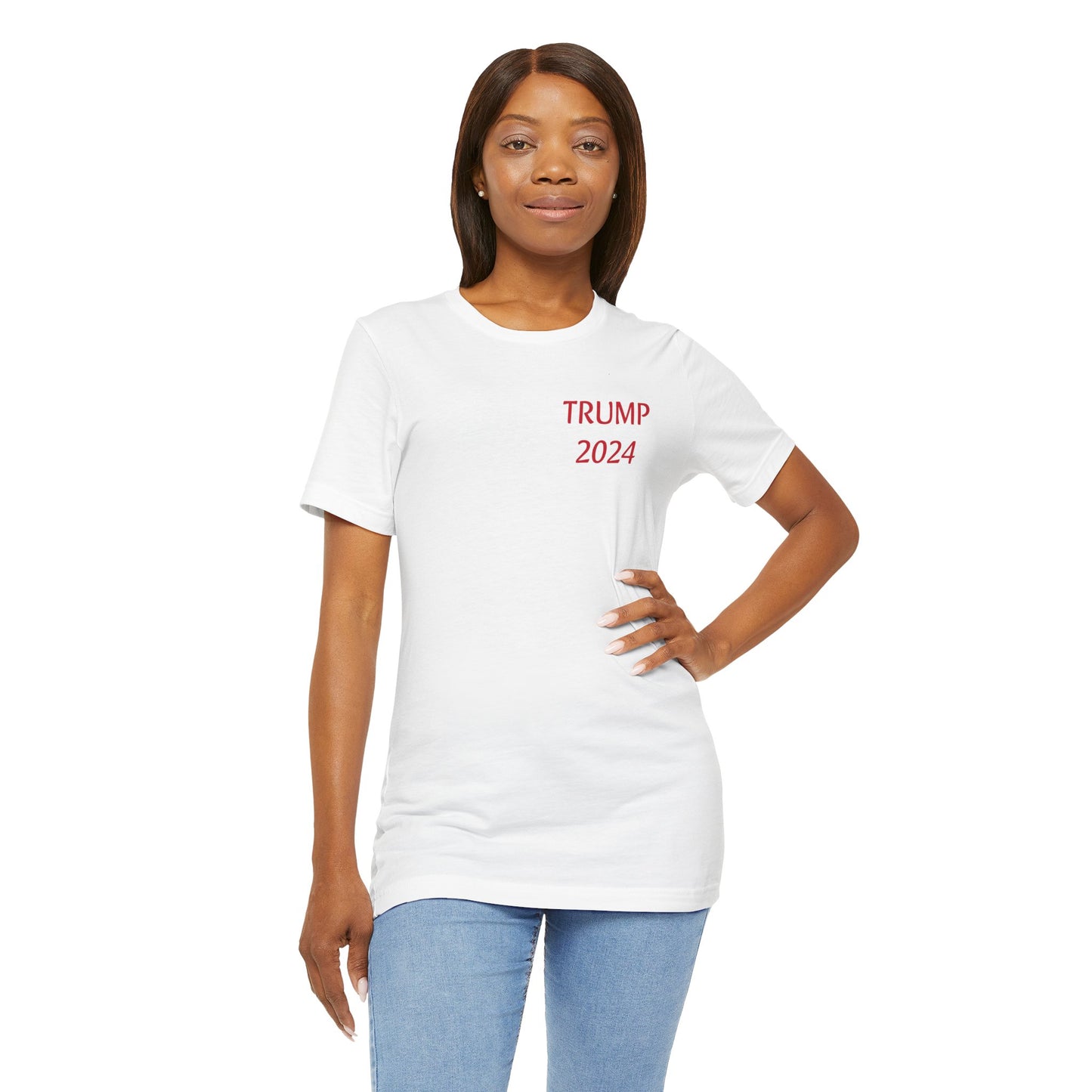 Freedom Is Not Free trump 2024 Unisex Jersey Short Sleeve Tee
