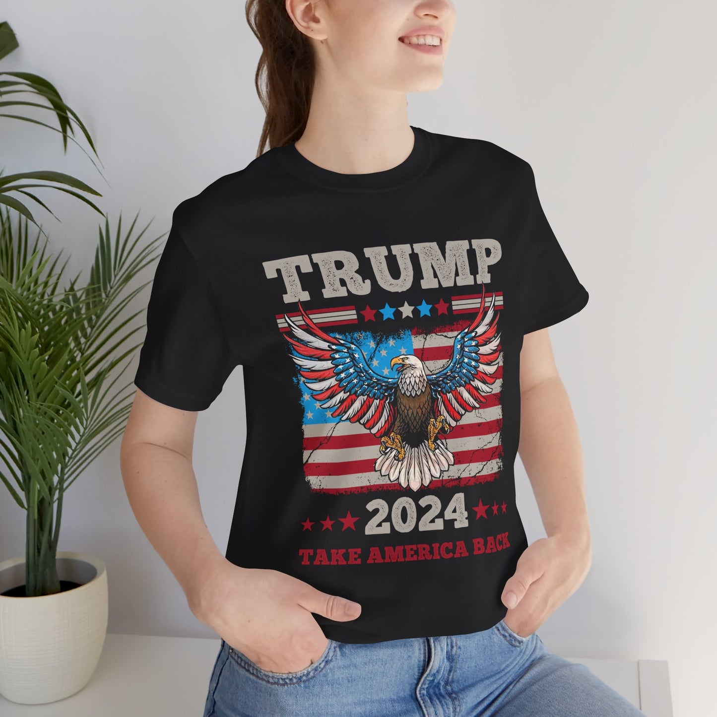 Trump 2024 Unisex Jersey Short Sleeve Tee