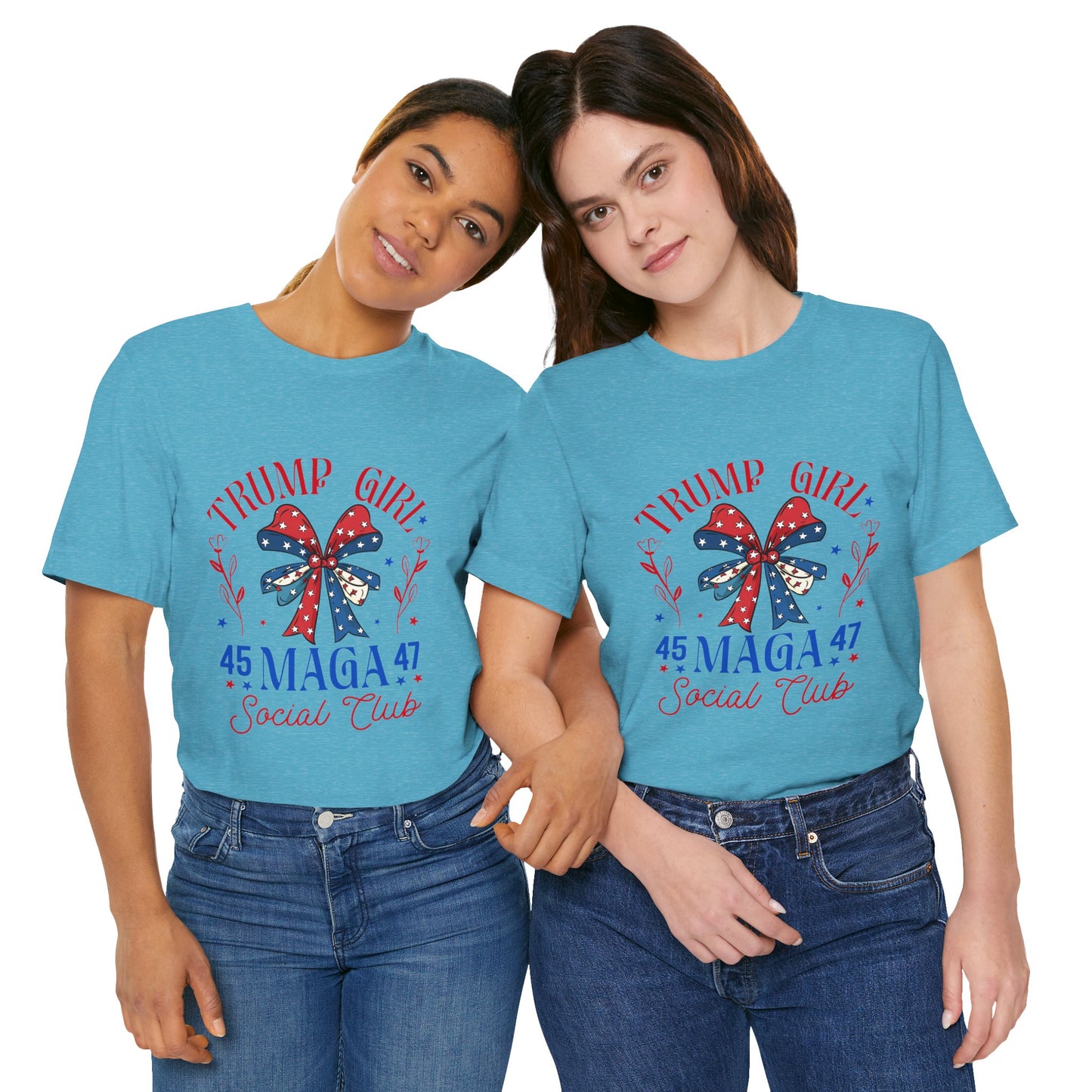 Trump Girl Mega Unisex Jersey Short Sleeve Tee