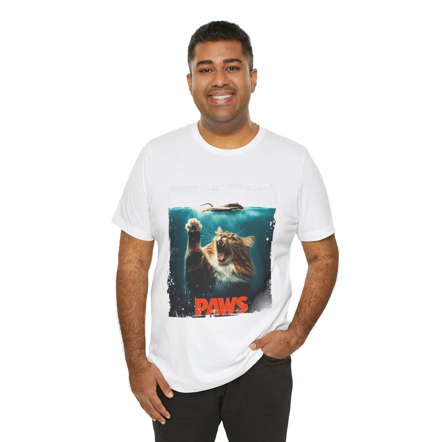 Paws 2 Attack of the Fluff Unisex Jersey Short Sleeve Tee