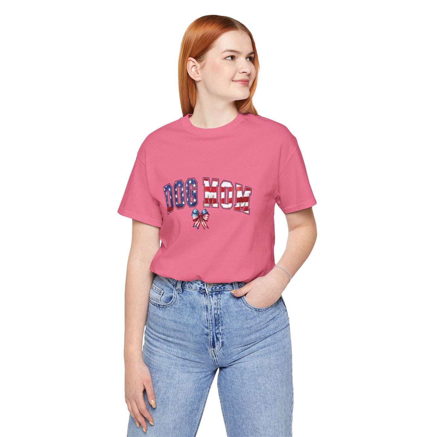 Womans Unisex Dog Mon Jersey Short Sleeve Tee