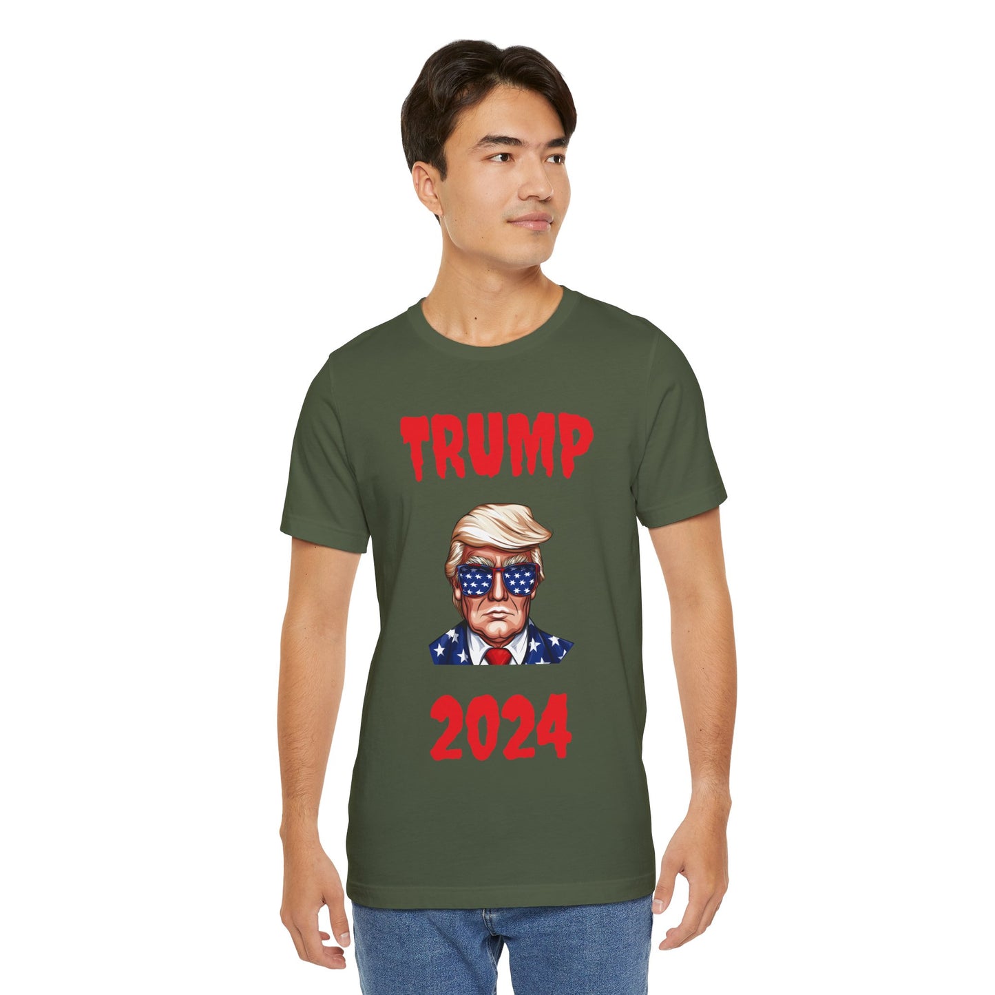 TRUMP 2024 Unisex Jersey Short Sleeve Tee