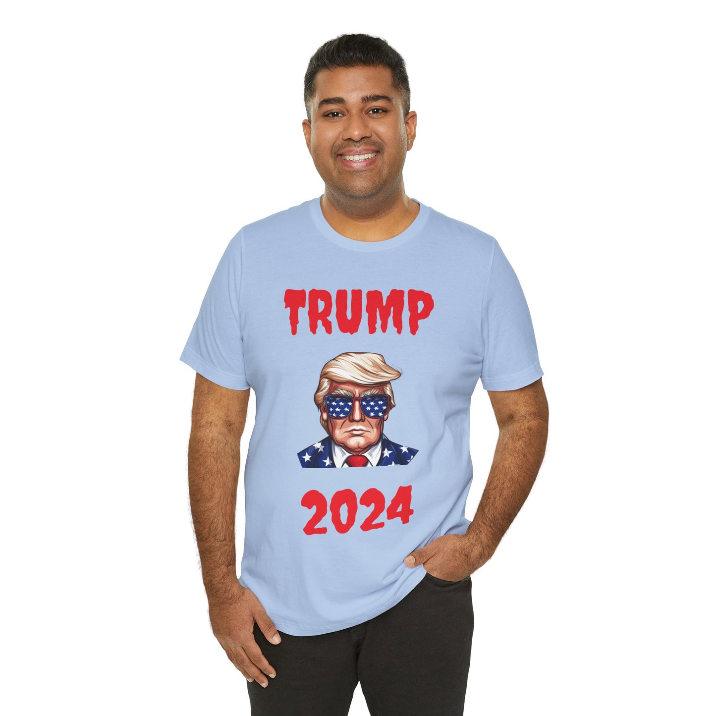 TRUMP 2024 Unisex Jersey Short Sleeve Tee