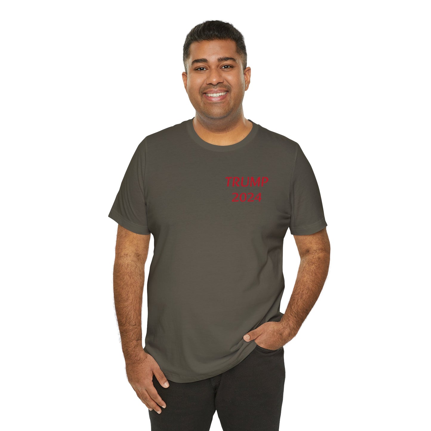 Freedom Is Not Free trump 2024 Unisex Jersey Short Sleeve Tee