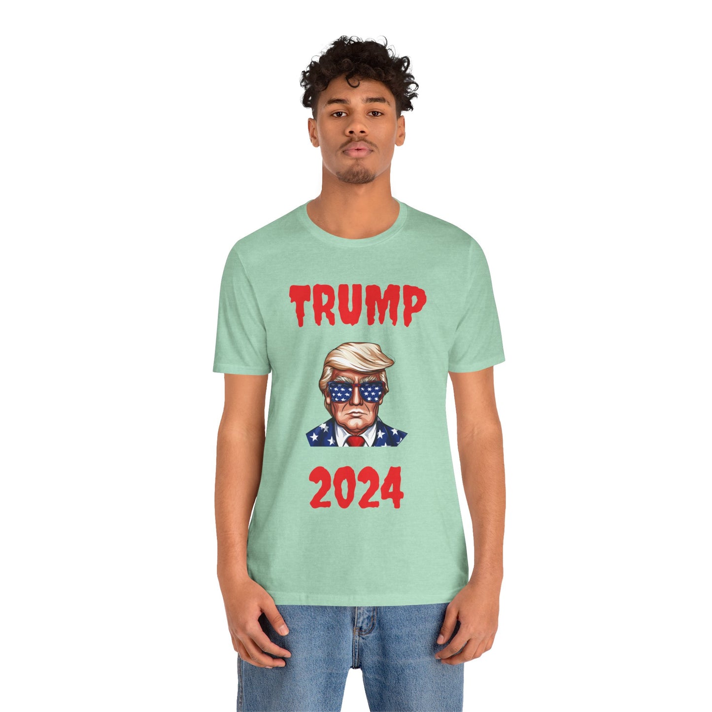 TRUMP 2024 Unisex Jersey Short Sleeve Tee