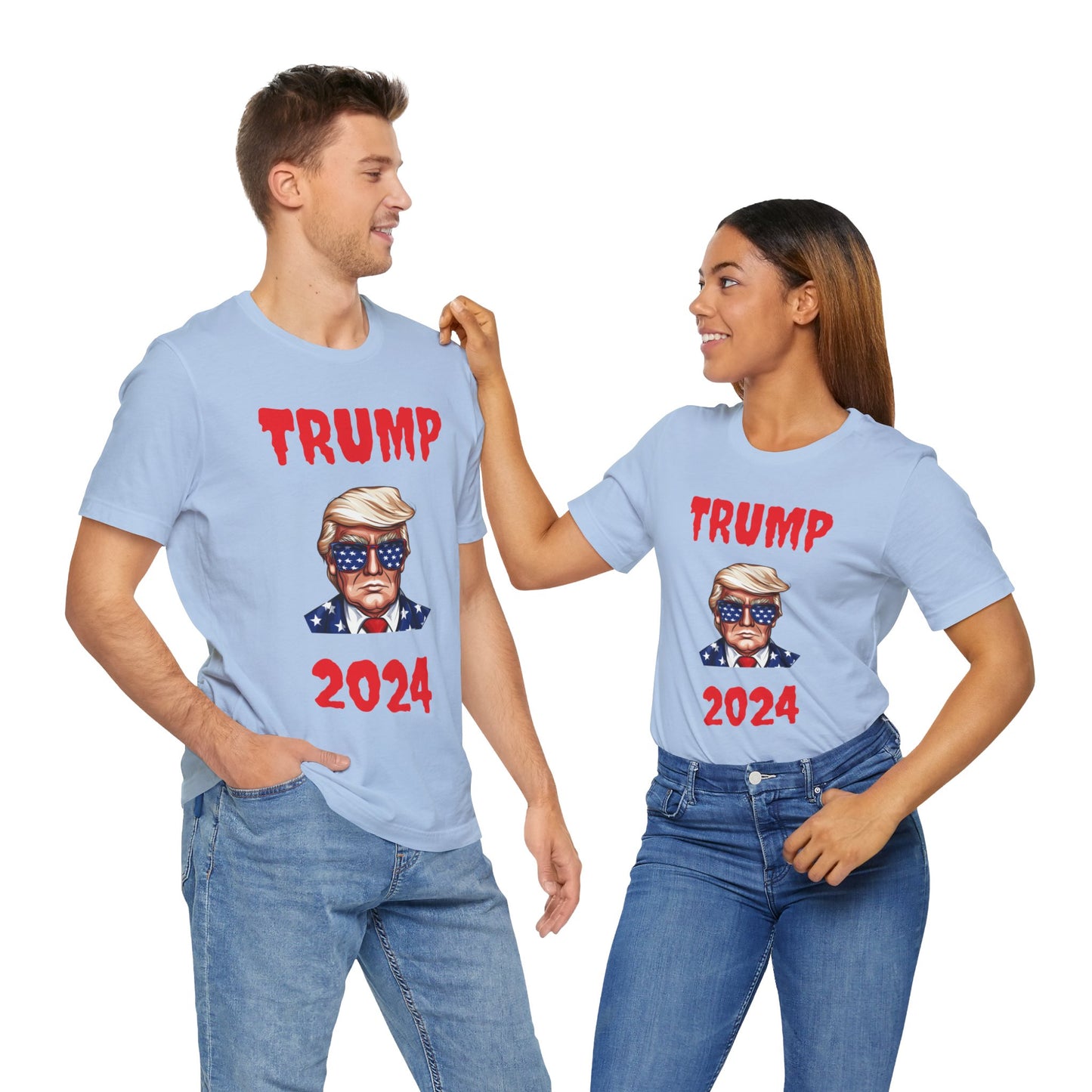 TRUMP 2024 Unisex Jersey Short Sleeve Tee