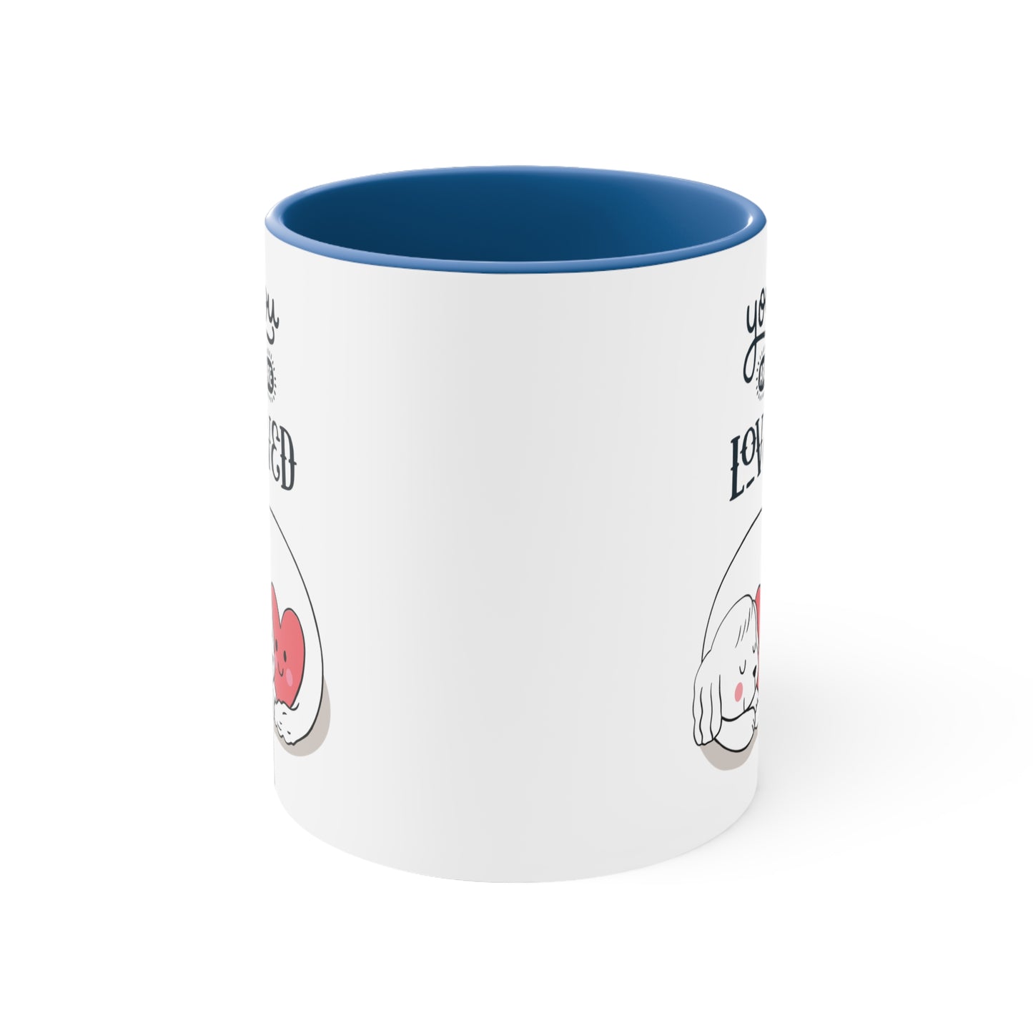 You are Loved Accent Coffee Mug, 11oz