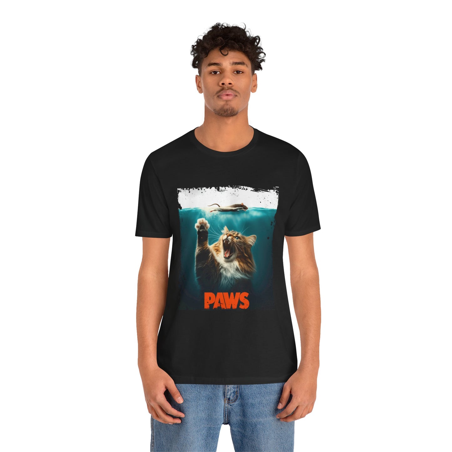 Paws 2 Attack of the Fluff Unisex Jersey Short Sleeve Tee