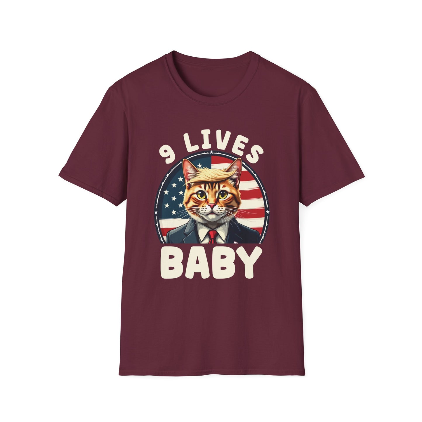 9 lives Unisex Softstyle T-Shirt