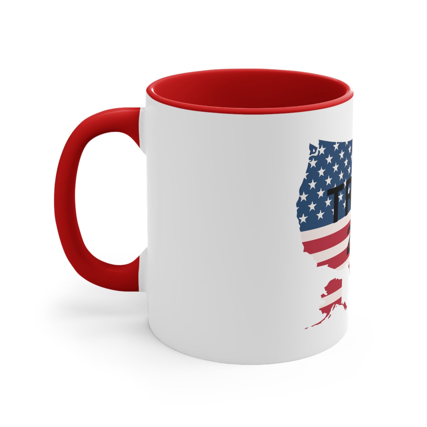 Trump 2024 Accent Coffee Mug, 11oz