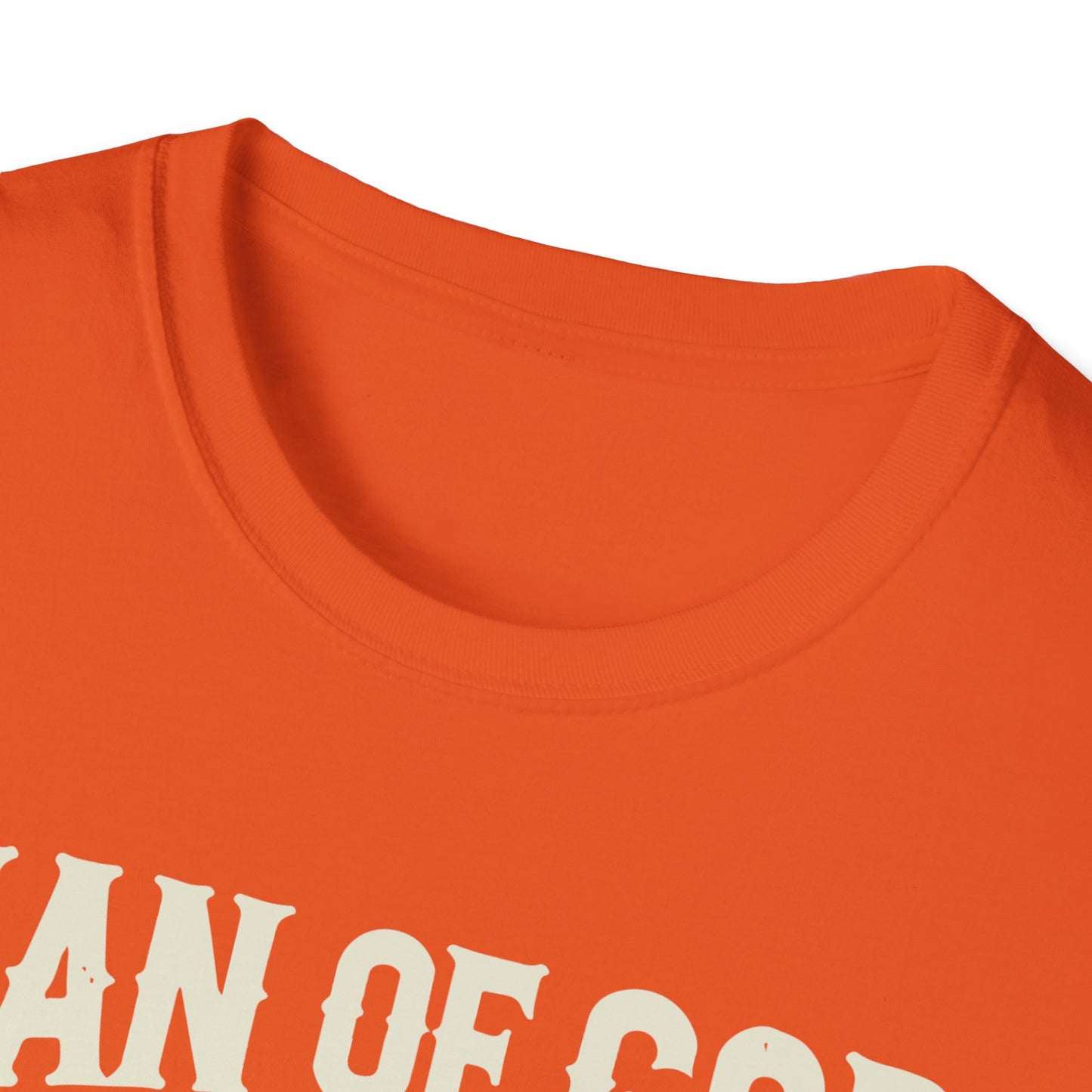 Man of God Unisex Softstyle T-Shirt
