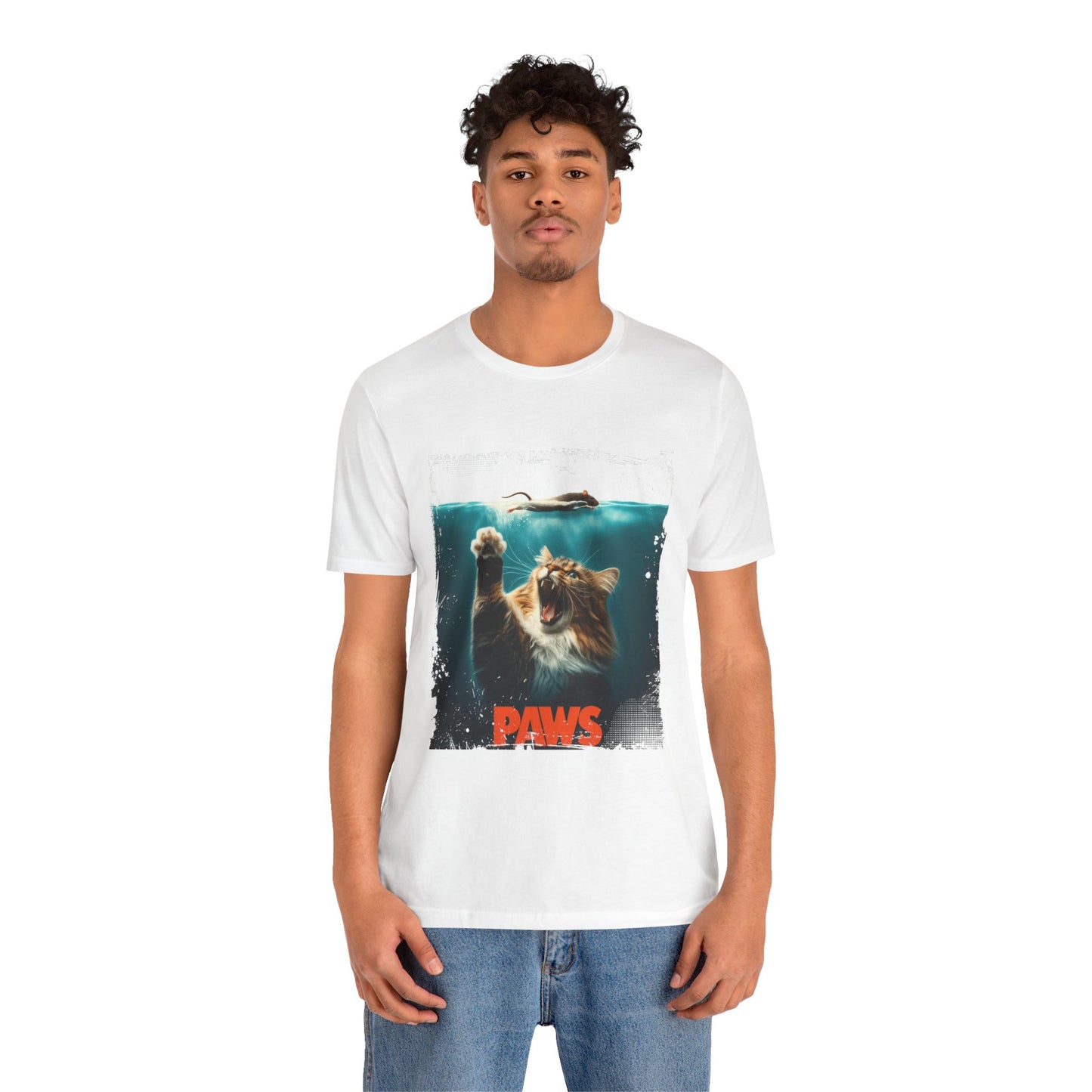 Paws 2 Attack of the Fluff Unisex Jersey Short Sleeve Tee