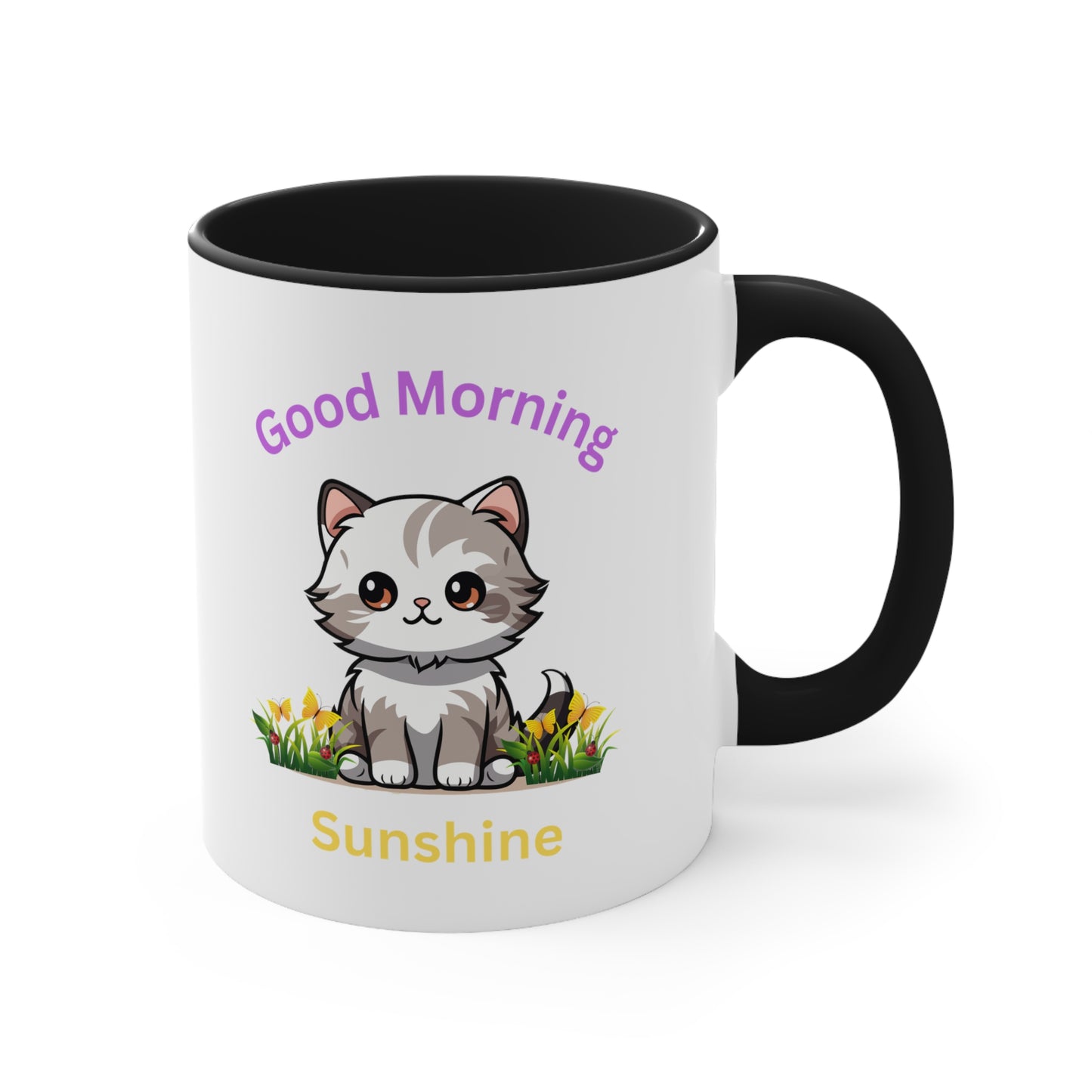 Good Morning Sunshine Accent Coffee Mug, 11oz