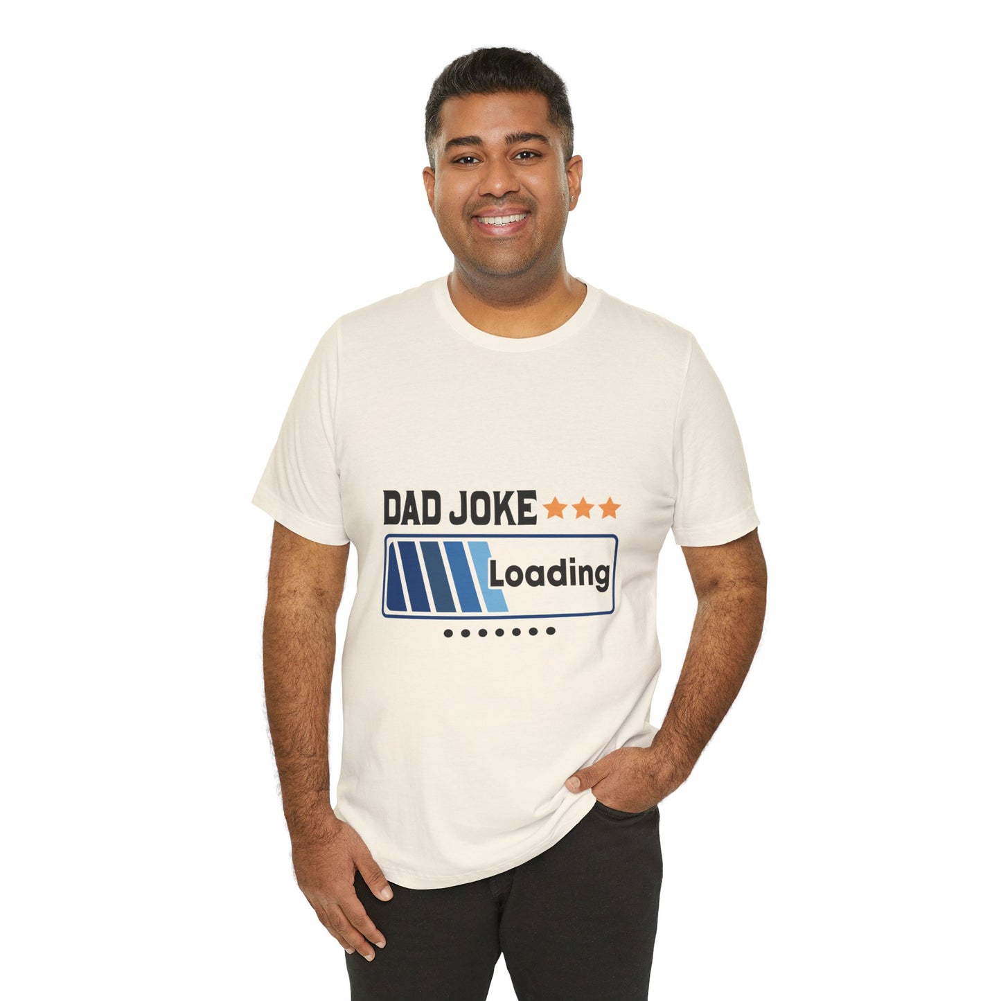 Dad Joke Loading Unisex Jersey Short Sleeve Tee