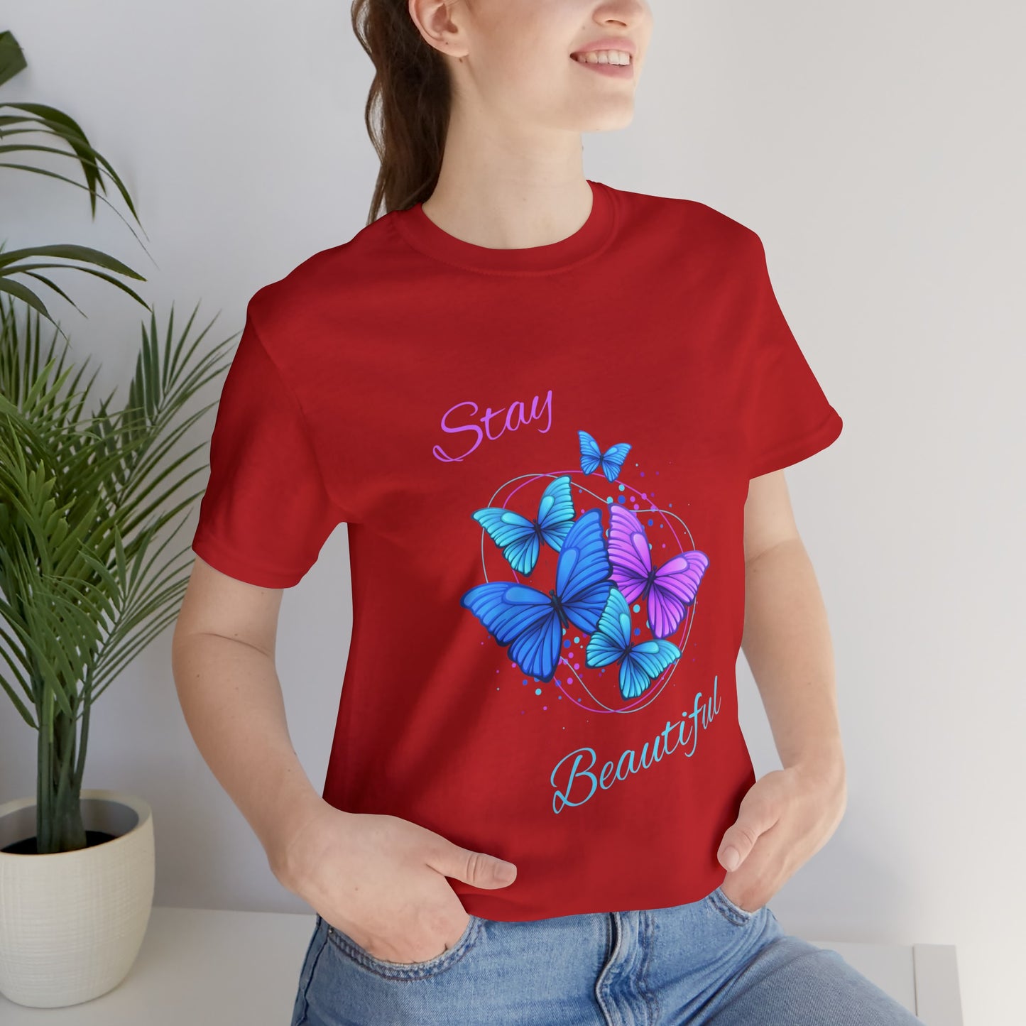 Stay Beautiful Unisex Jersey Short Sleeve Tee