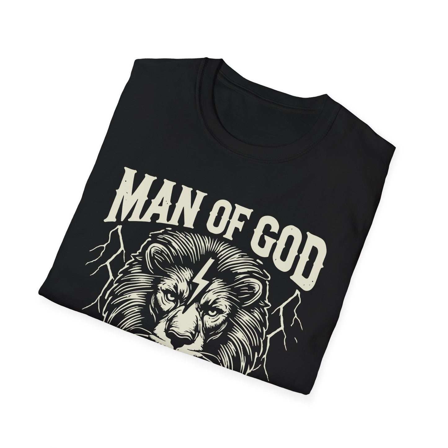 Man of God Unisex Softstyle T-Shirt