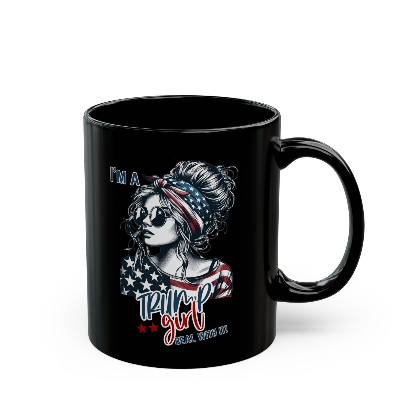 Trump Girl Black Mug (11oz, 15oz)