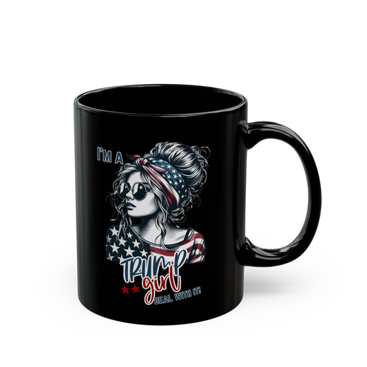 Trump Girl Black Mug (11oz, 15oz)
