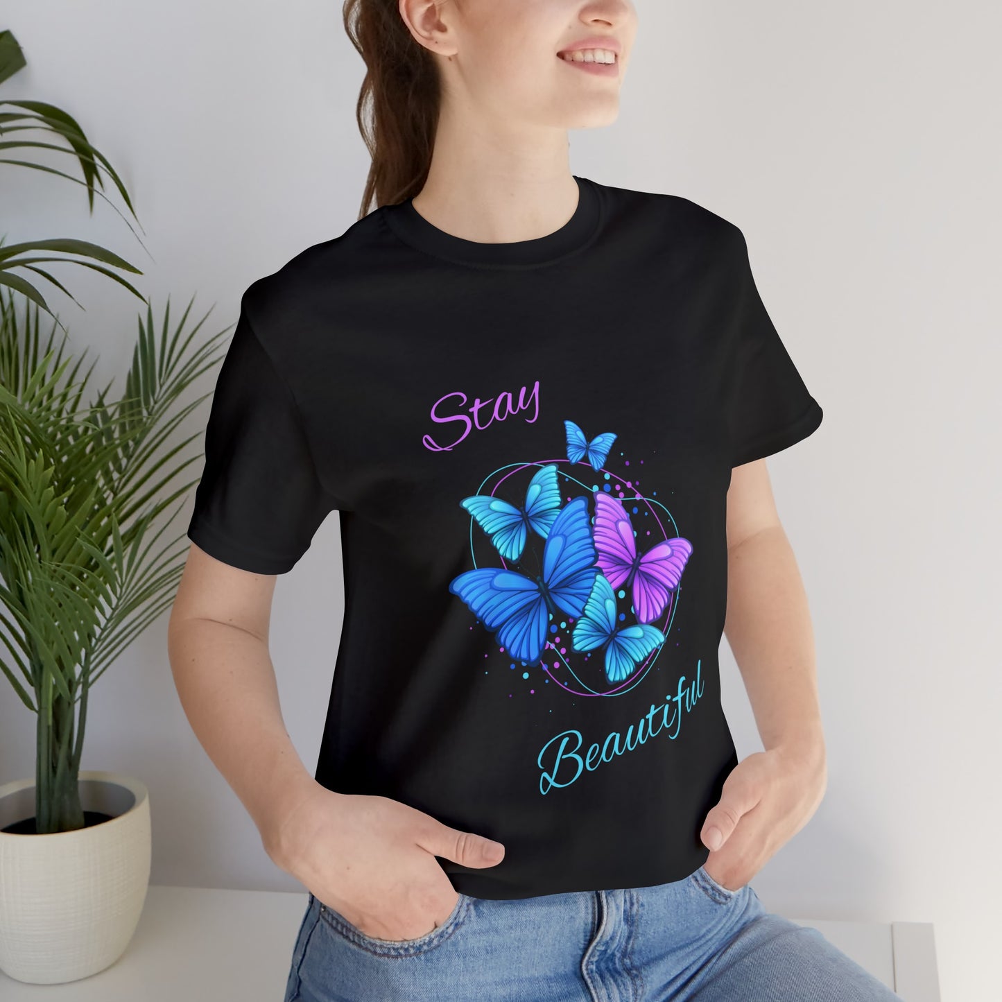 Stay Beautiful Unisex Jersey Short Sleeve Tee