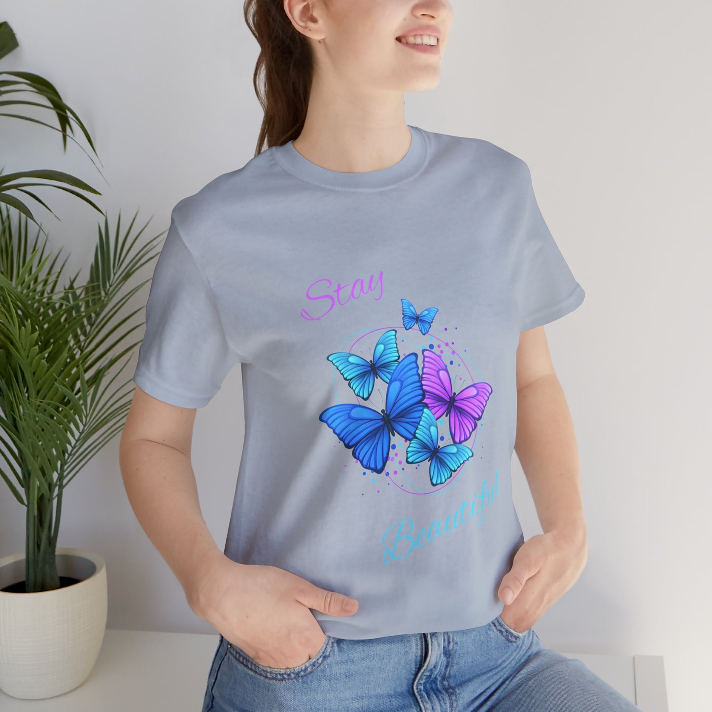 Stay Beautiful Unisex Jersey Short Sleeve Tee