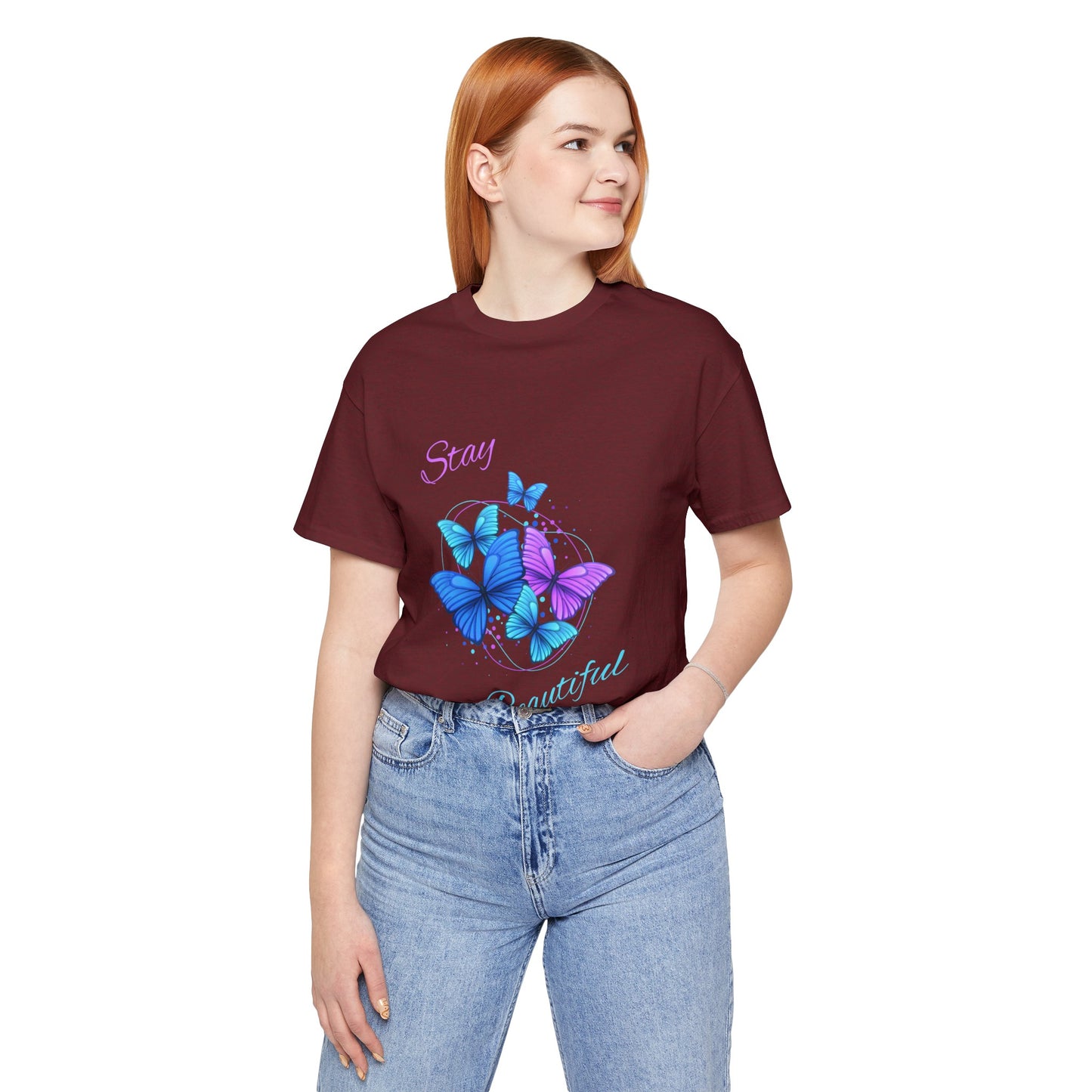 Stay Beautiful Unisex Jersey Short Sleeve Tee