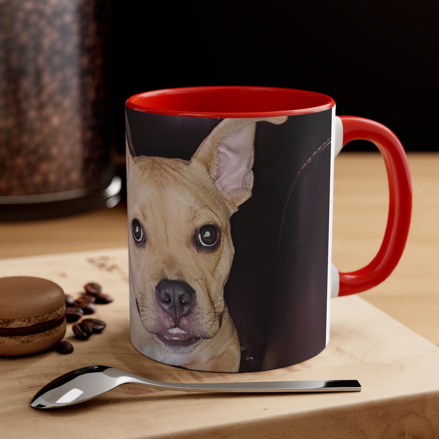 Cute Dog Accent Coffee Mug, 11oz