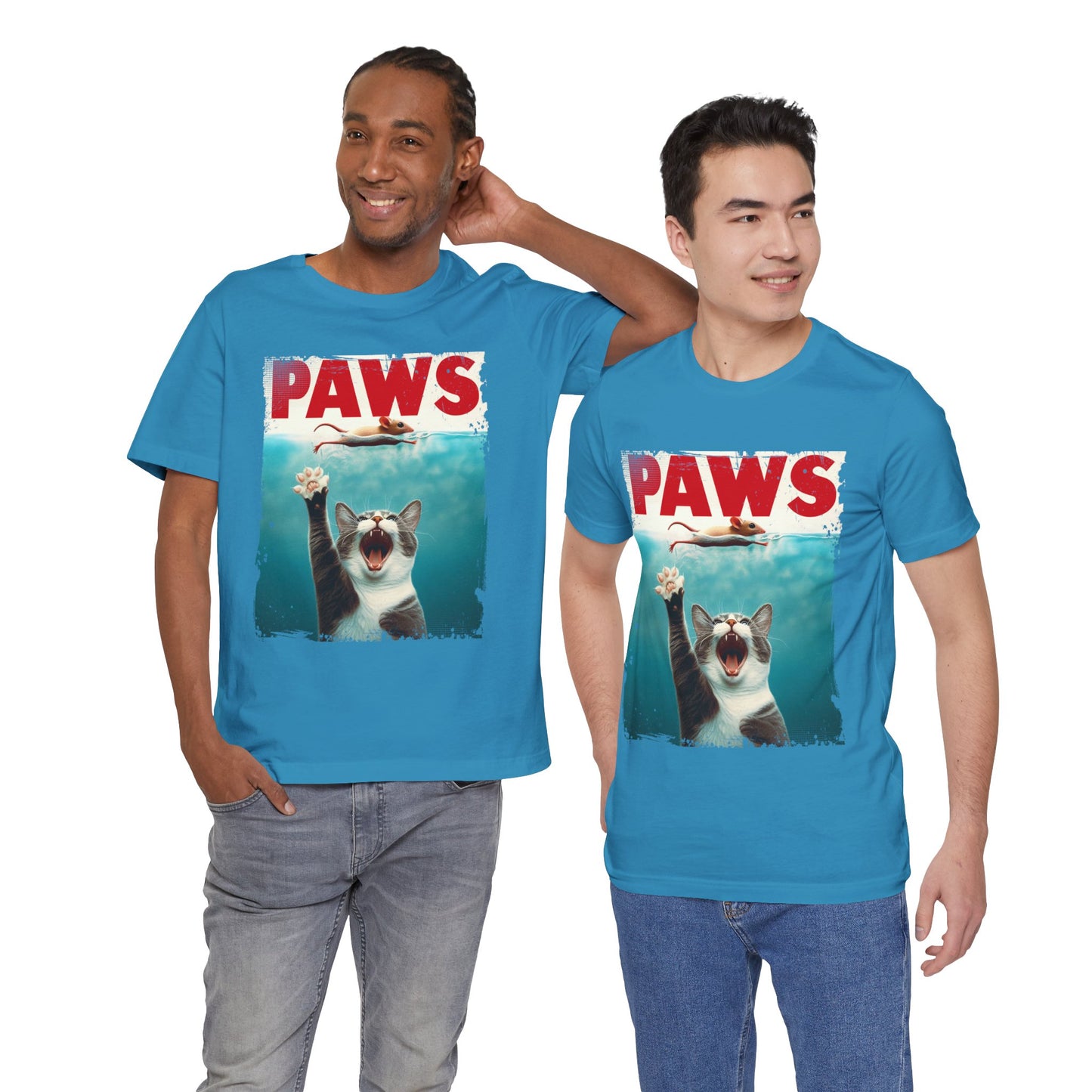 Paws Capture Beneath the Surface Unisex Jersey Short Sleeve Tee