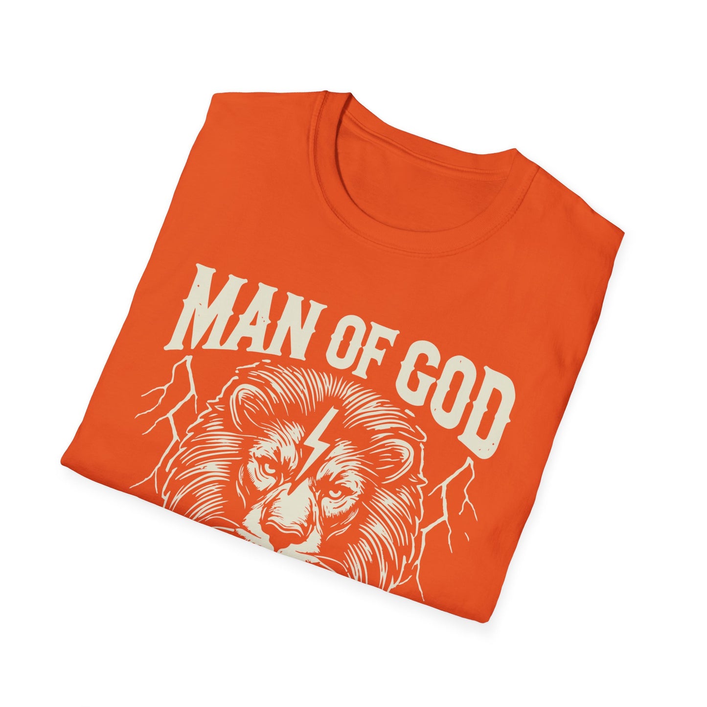 Man of God Unisex Softstyle T-Shirt