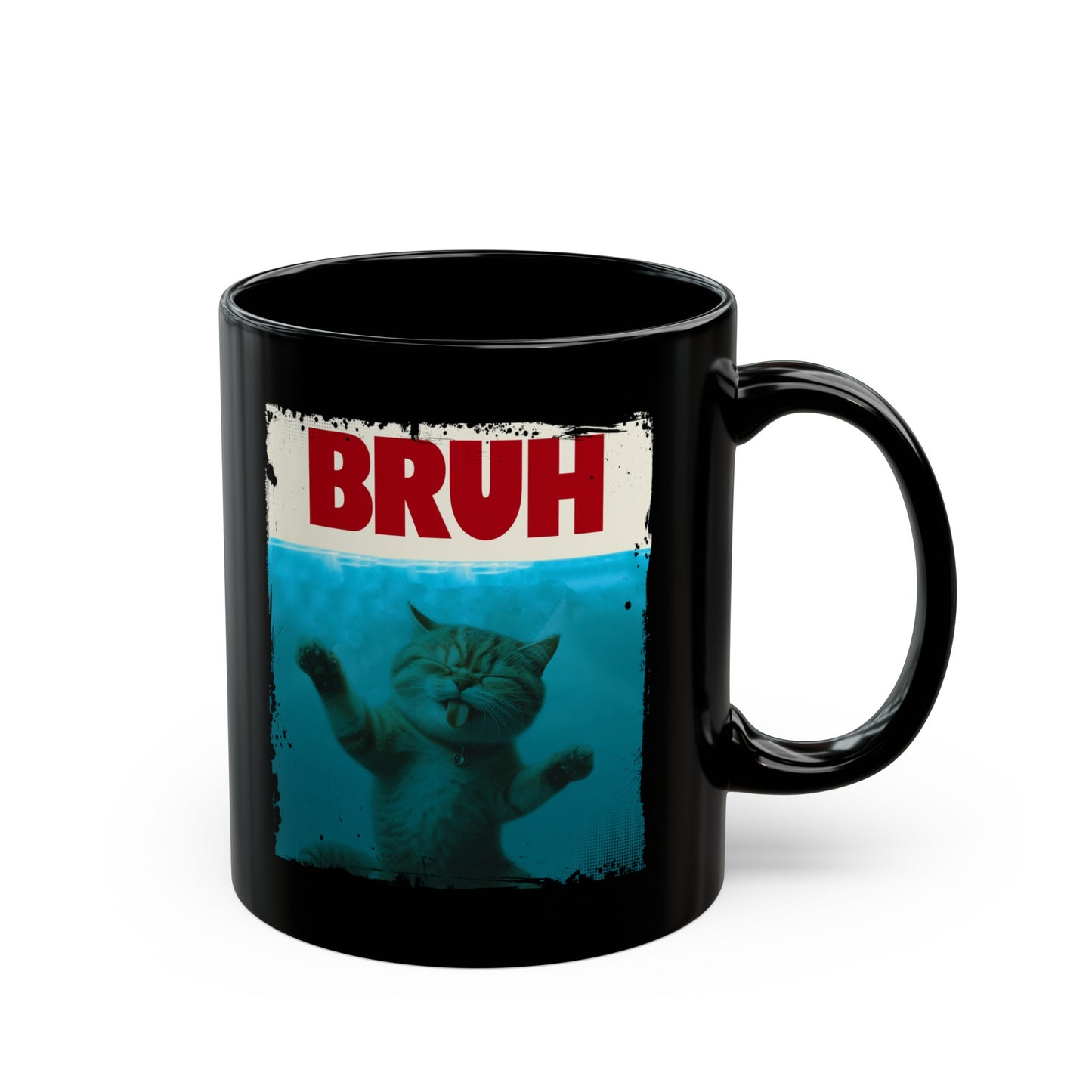 Bruh Black Mug (11oz, 15oz)