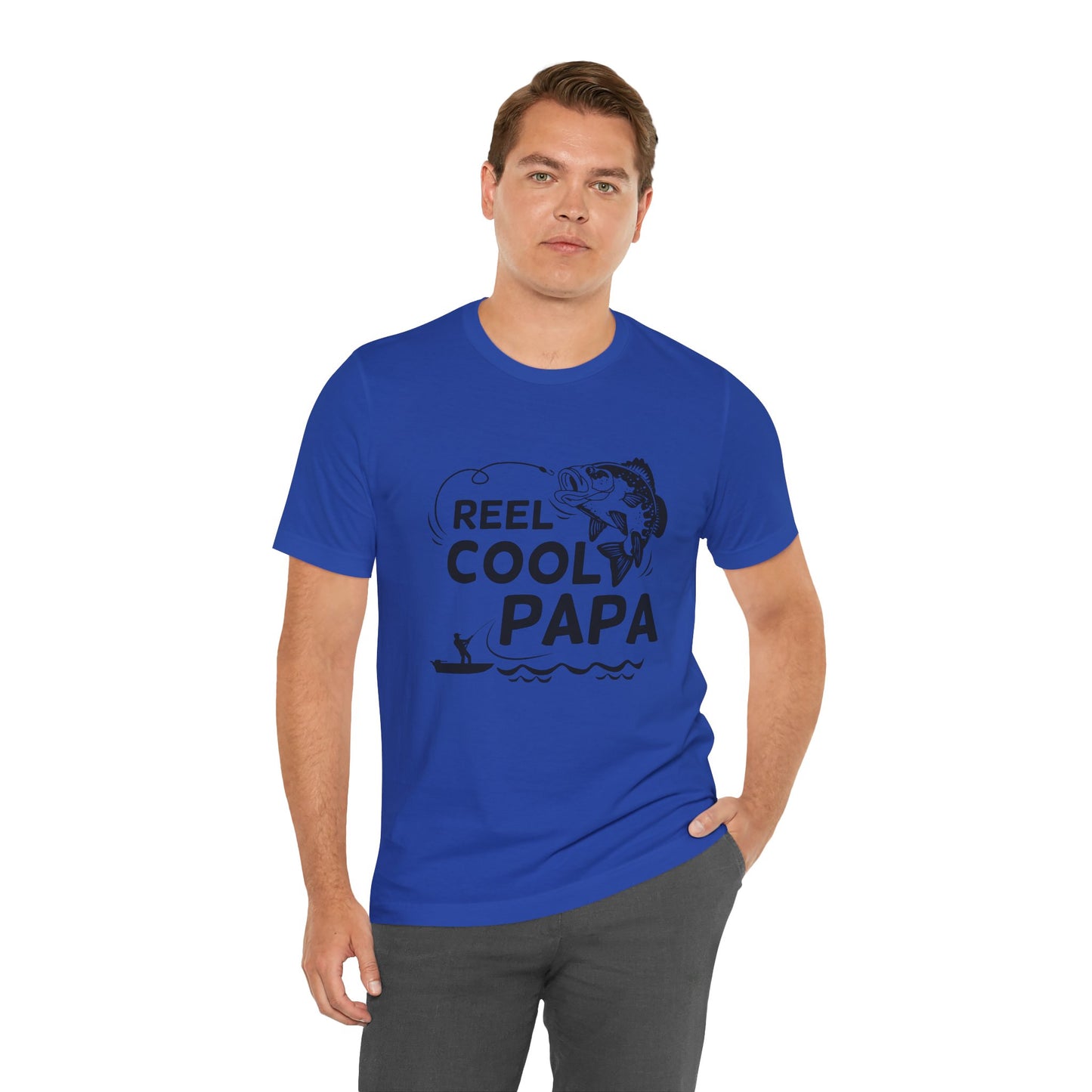 Reel Cool Papa Unisex Jersey Short Sleeve Tee