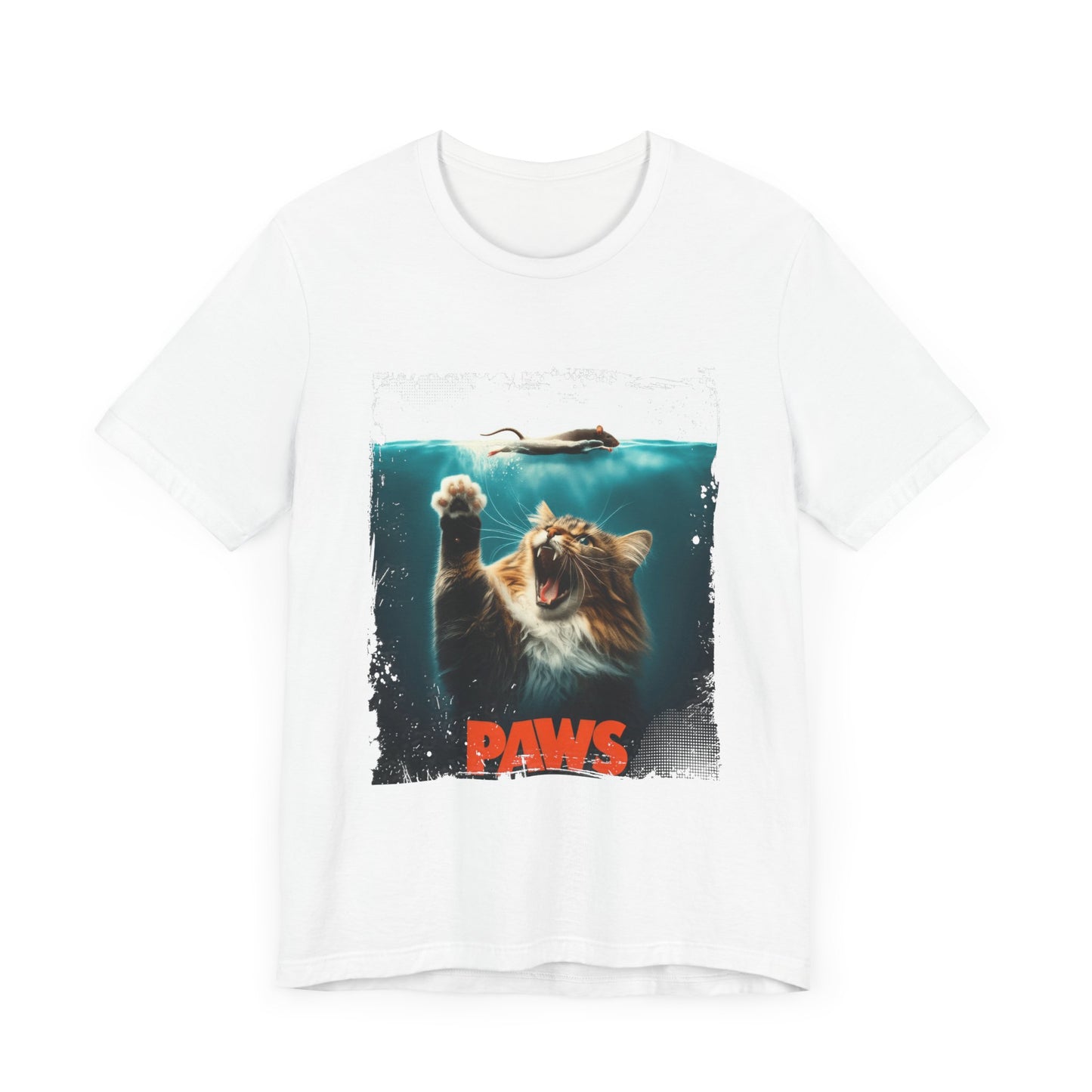 Paws 2 Attack of the Fluff Unisex Jersey Short Sleeve Tee