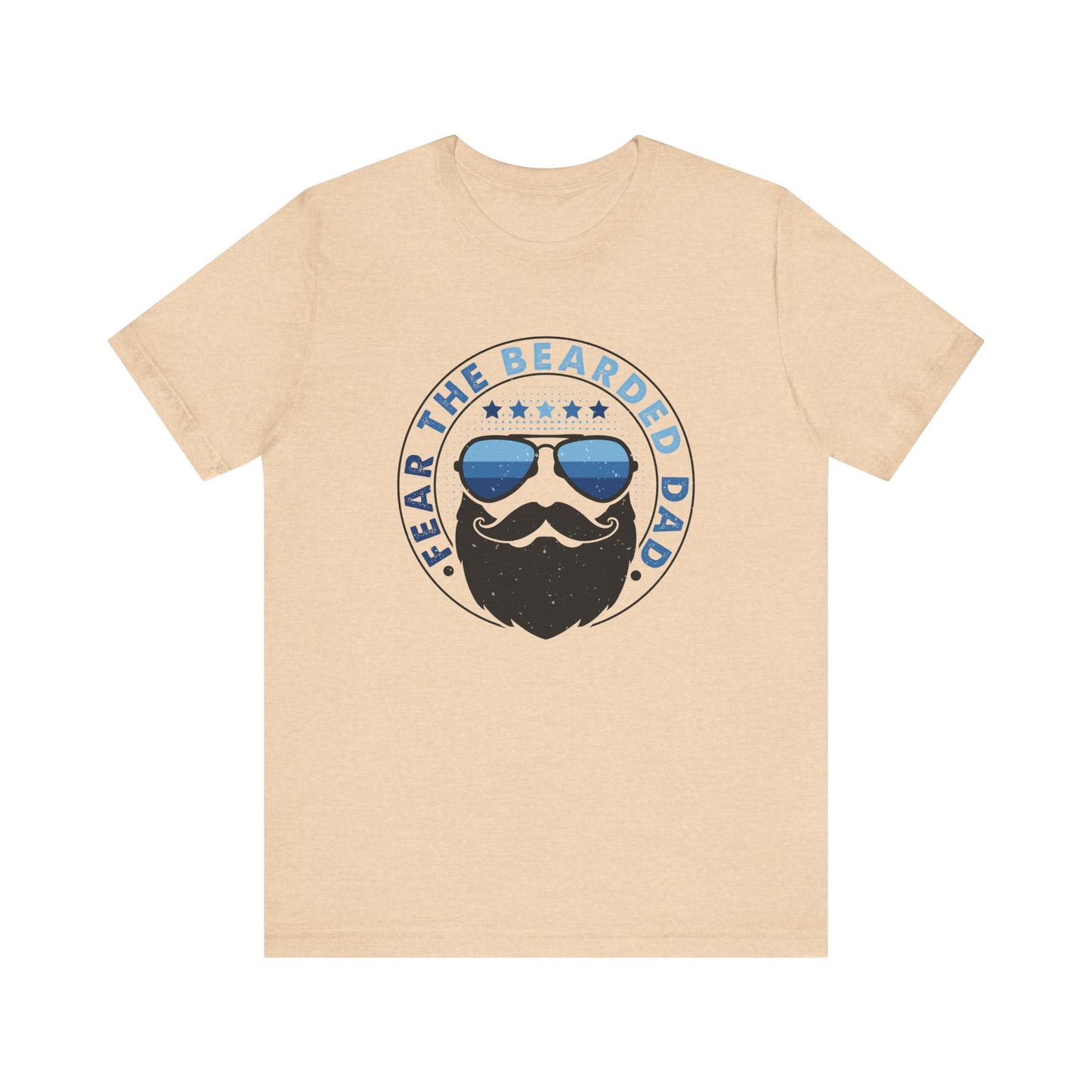 Fear The Beaded Dad Unisex Jersey Short Sleeve Tee