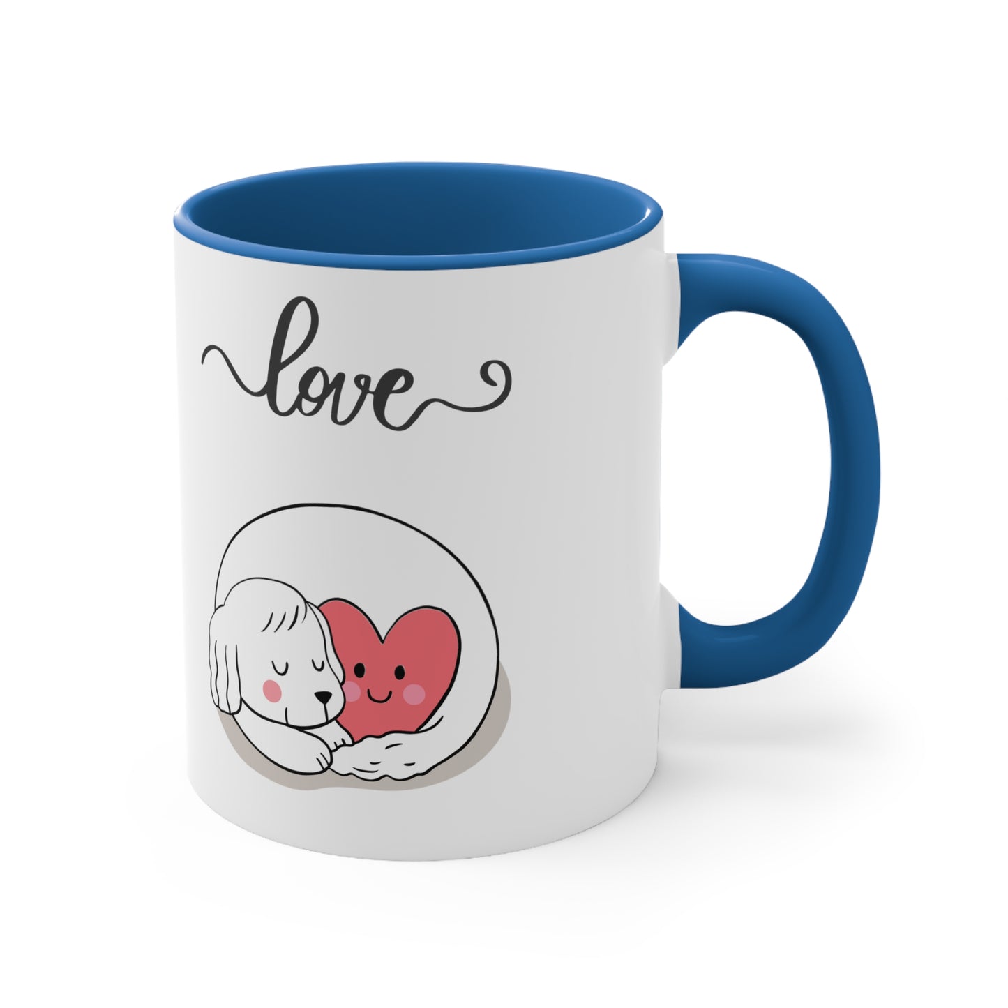 Love Accent Coffee Mug, 11oz