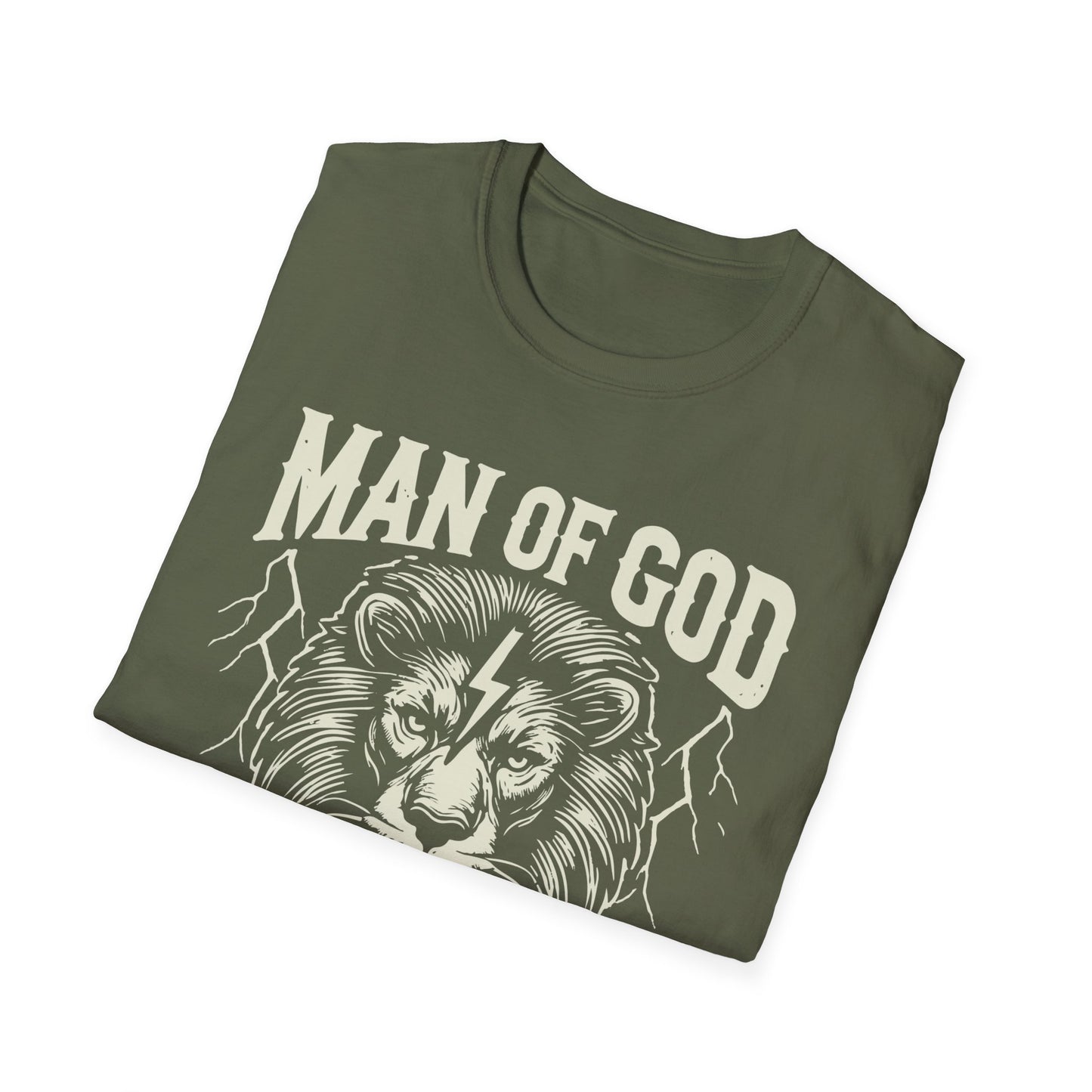 Man of God Unisex Softstyle T-Shirt