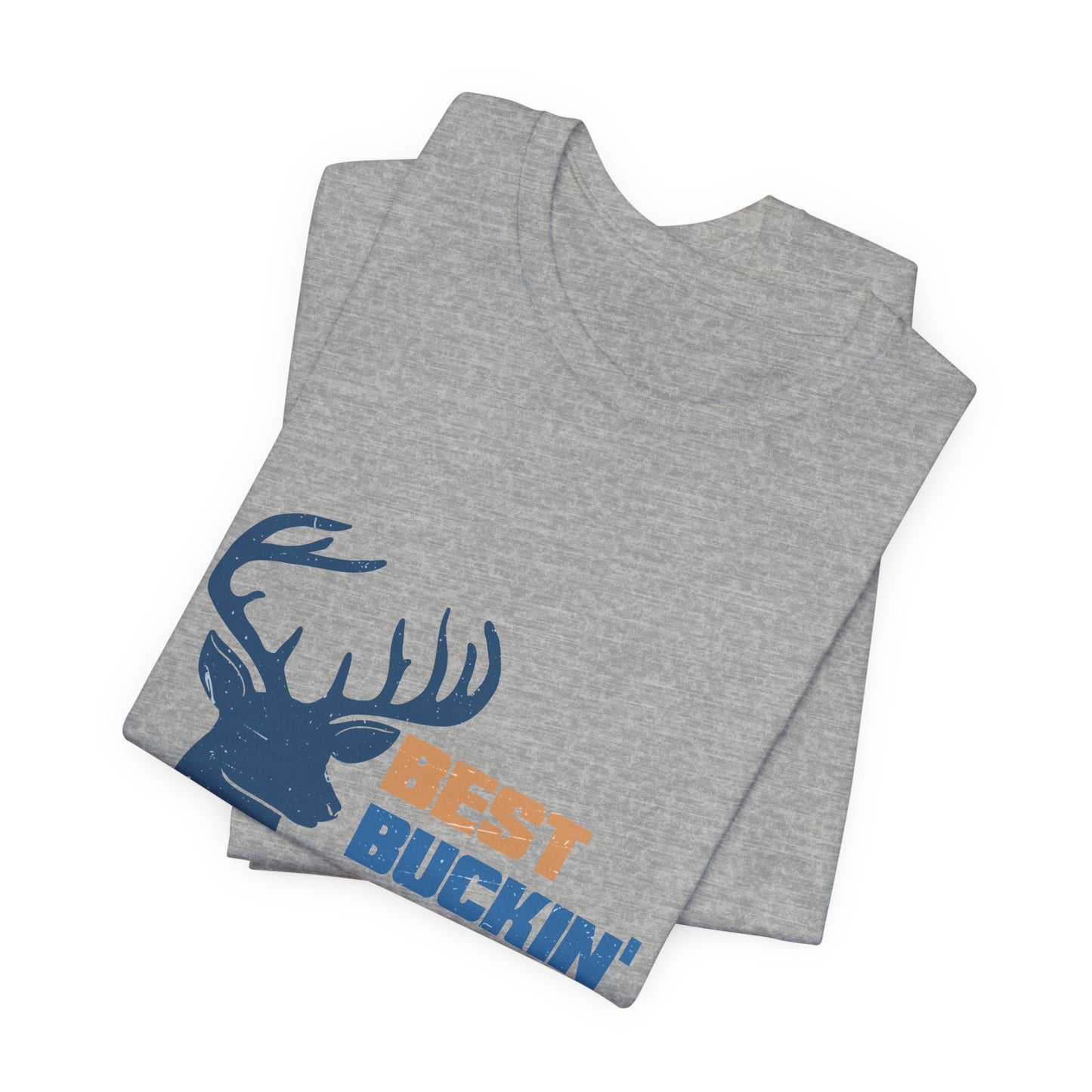 Best Buckin' Dad Ever Unisex Jersey Short Sleeve Tee