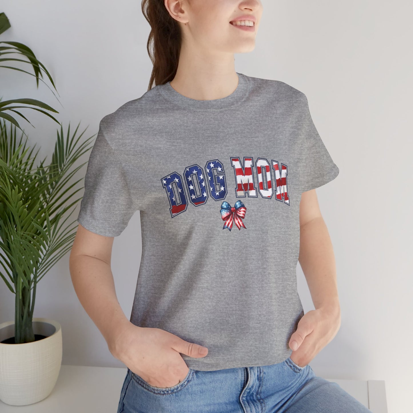 Womans Unisex Dog Mon Jersey Short Sleeve Tee