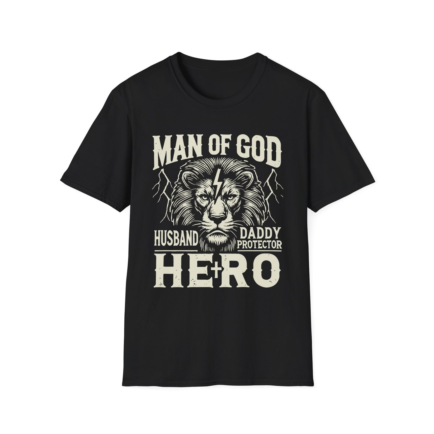 Man of God Unisex Softstyle T-Shirt