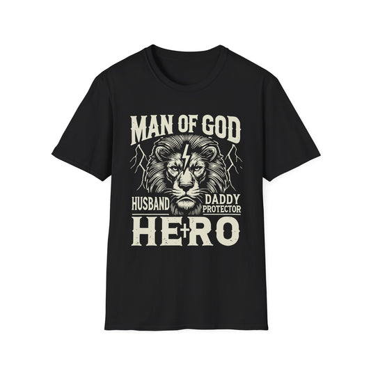 Man of God Unisex Softstyle T-Shirt