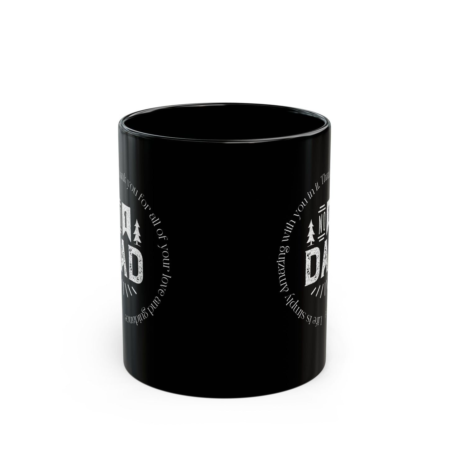 Number 1 Dad Black Mug (11oz, 15oz)