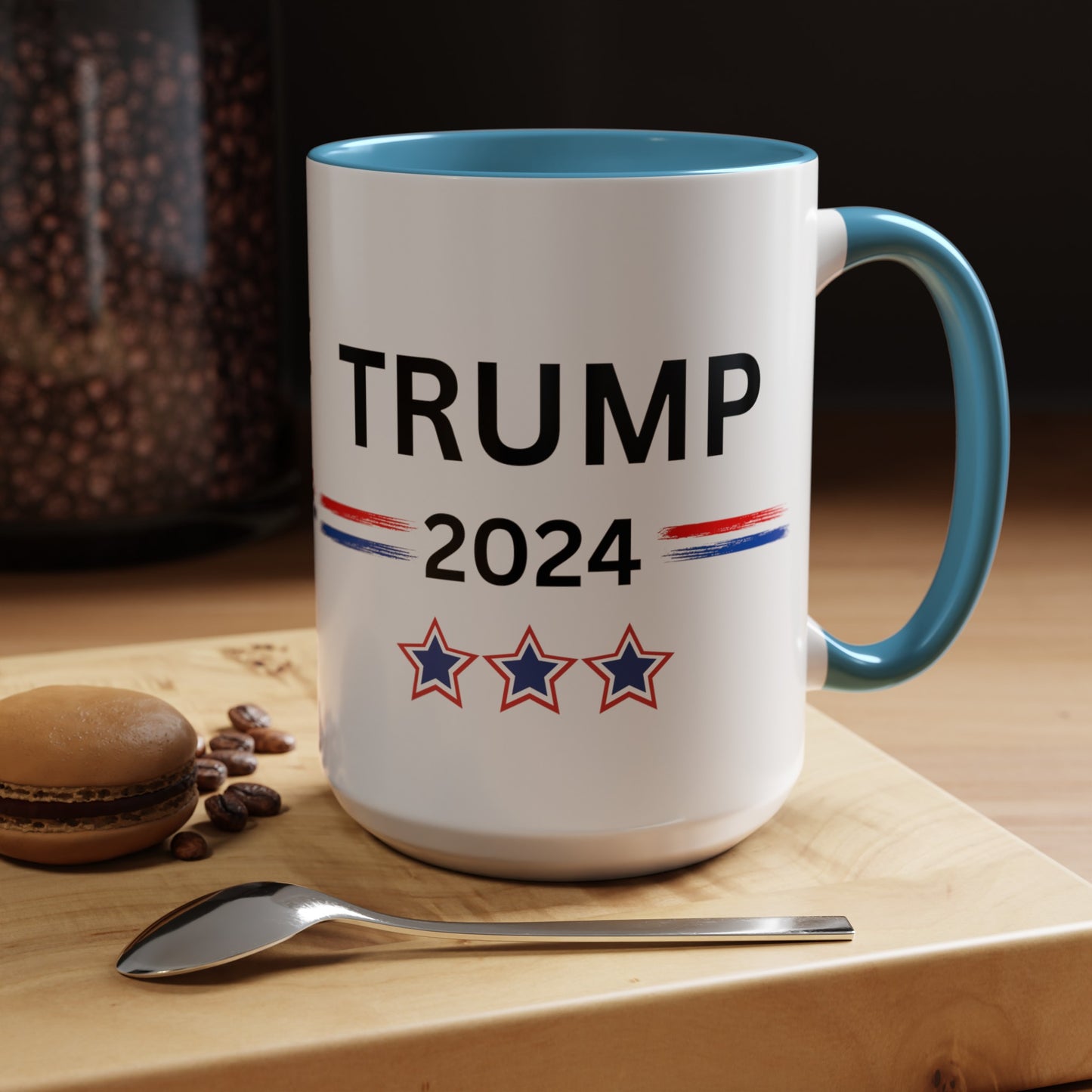 Trump 2024 Accent Coffee Mug (11, 15oz)