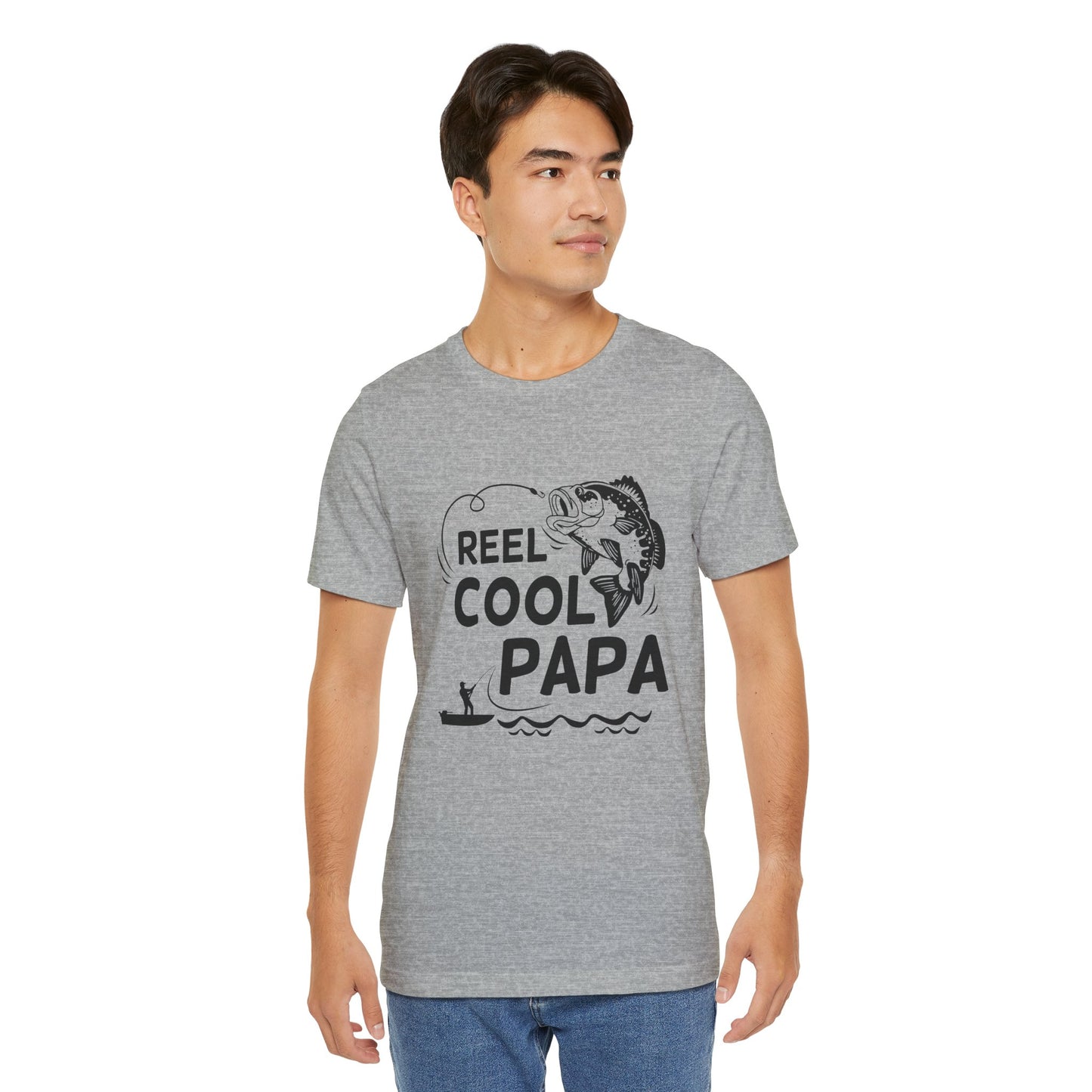 Reel Cool Papa Unisex Jersey Short Sleeve Tee