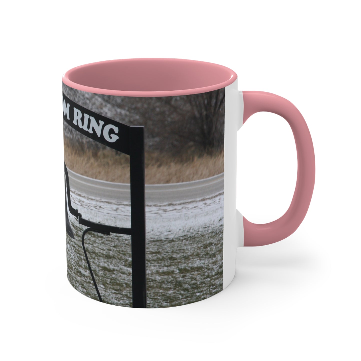 Let Freedom Ring Accent Coffee Mug, 11oz