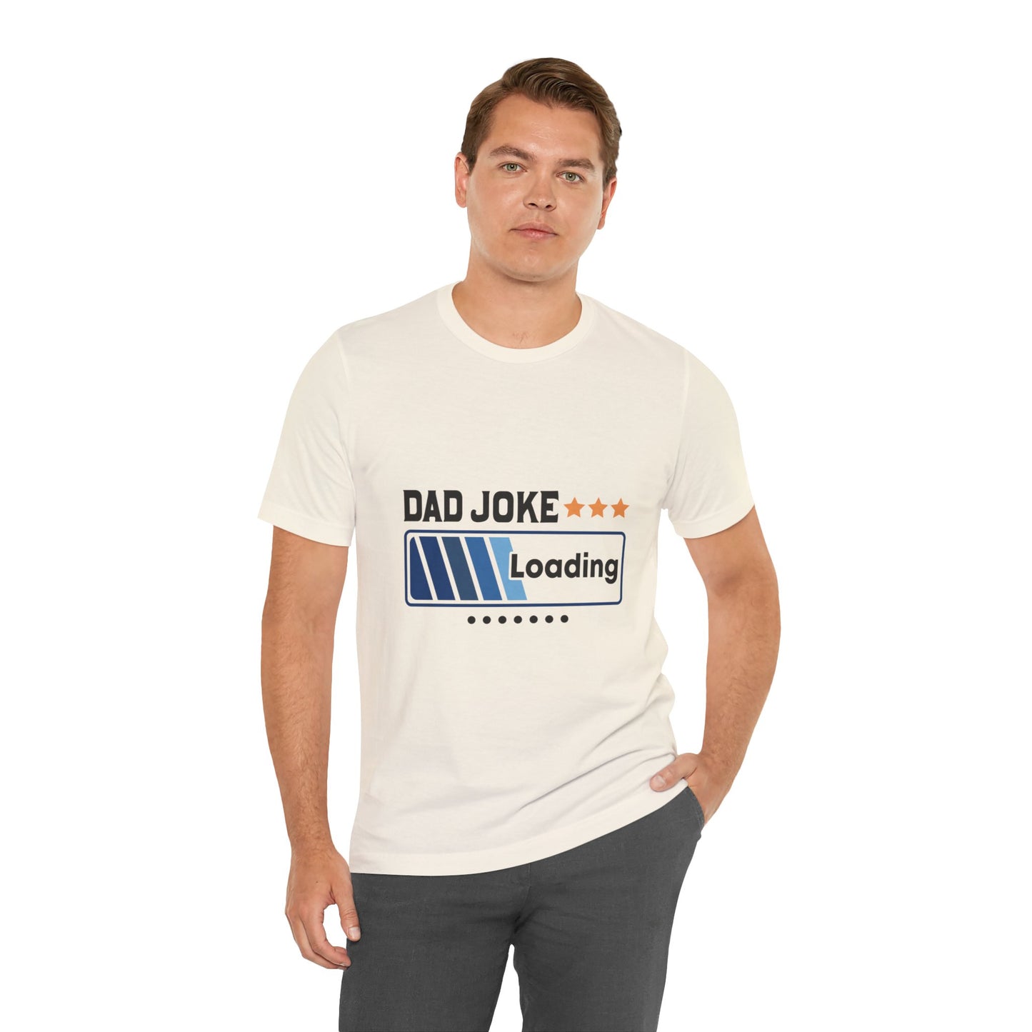 Dad Joke Loading Unisex Jersey Short Sleeve Tee