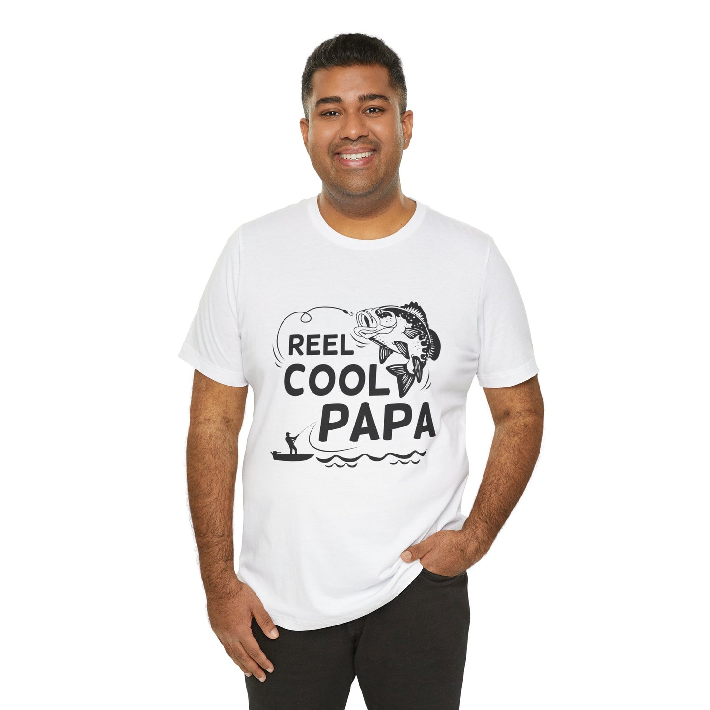 Reel Cool Papa Unisex Jersey Short Sleeve Tee