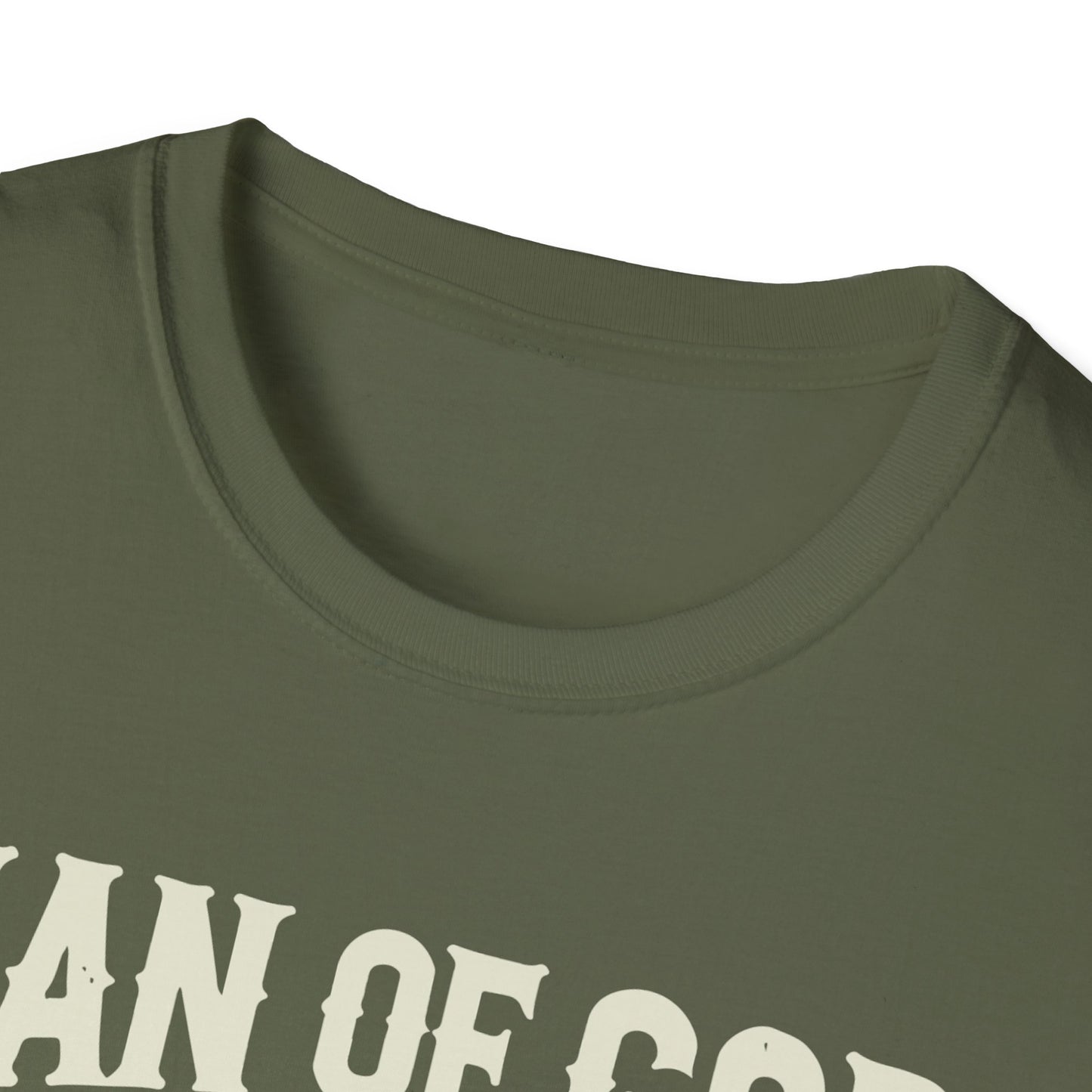 Man of God Unisex Softstyle T-Shirt