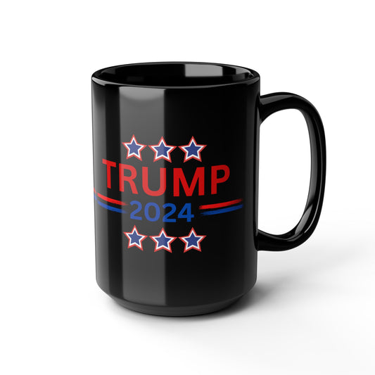 Trump 2024 Black Mug (11oz, 15oz)
