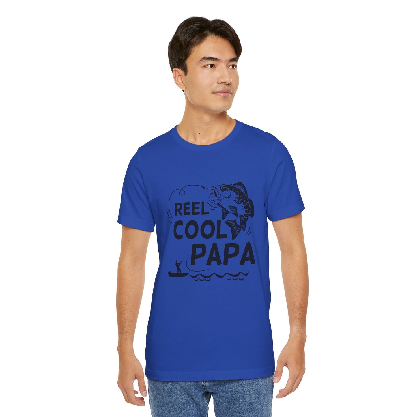 Reel Cool Papa Unisex Jersey Short Sleeve Tee